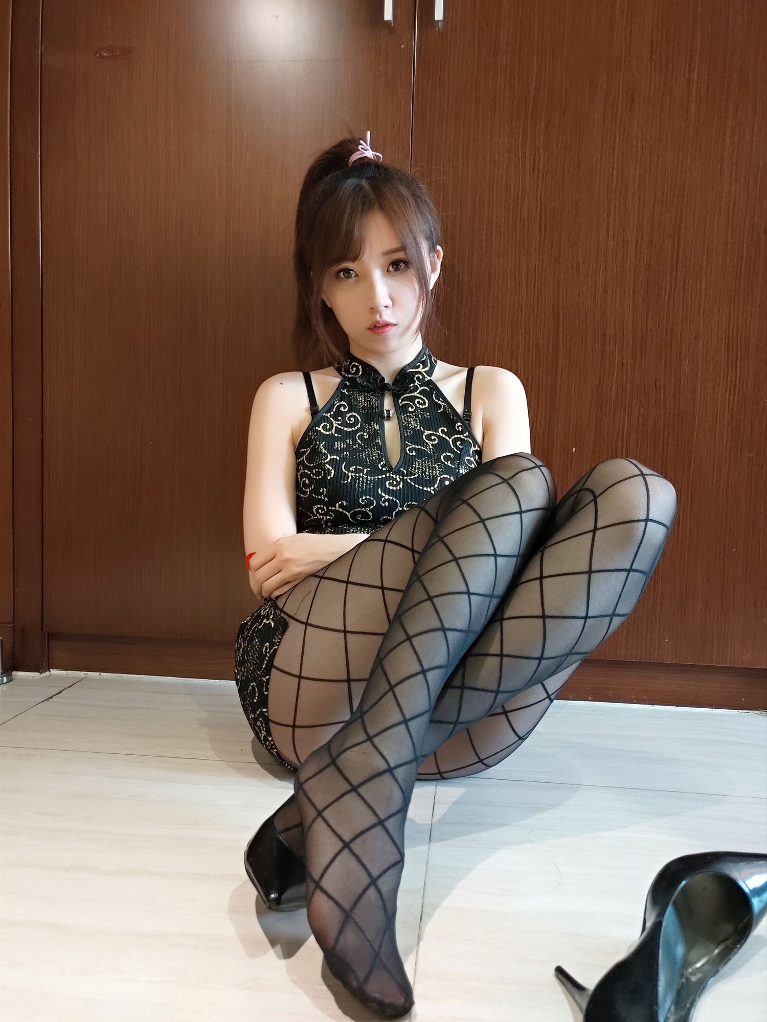 No.019-金丝旗袍网袜 [33P]-次元堂