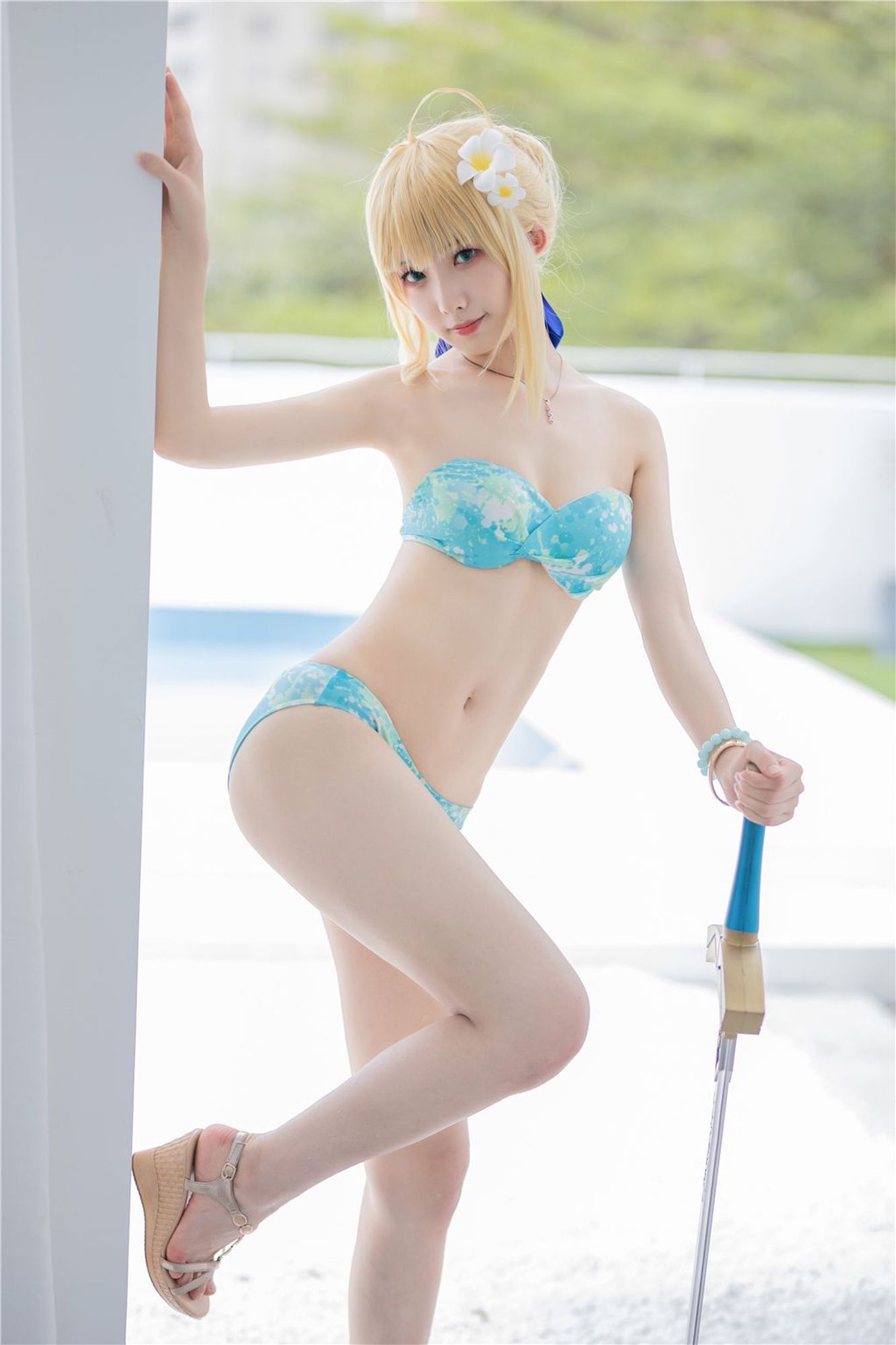 No.019-阿尔托莉雅·潘德拉贡 泳装 [40P]-次元堂