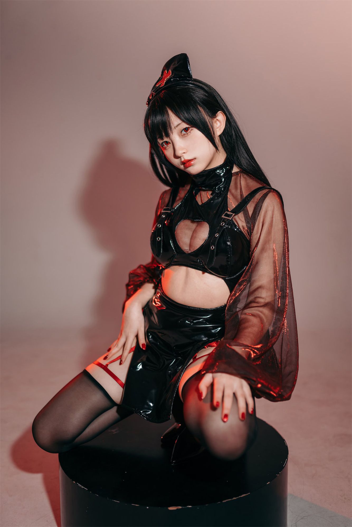 No.021 – 猩红护士 [77P]-次元堂