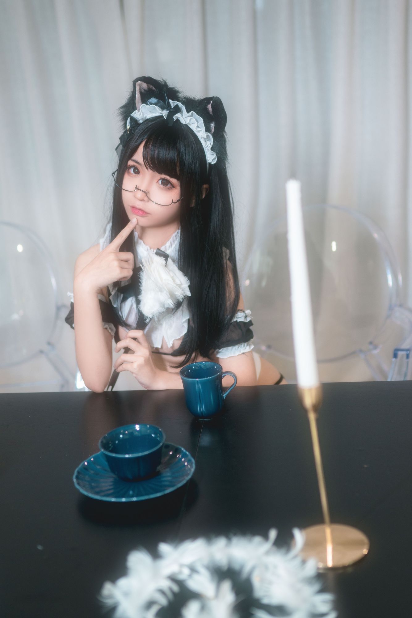 No.025-猫耳女仆 [43P]-次元堂