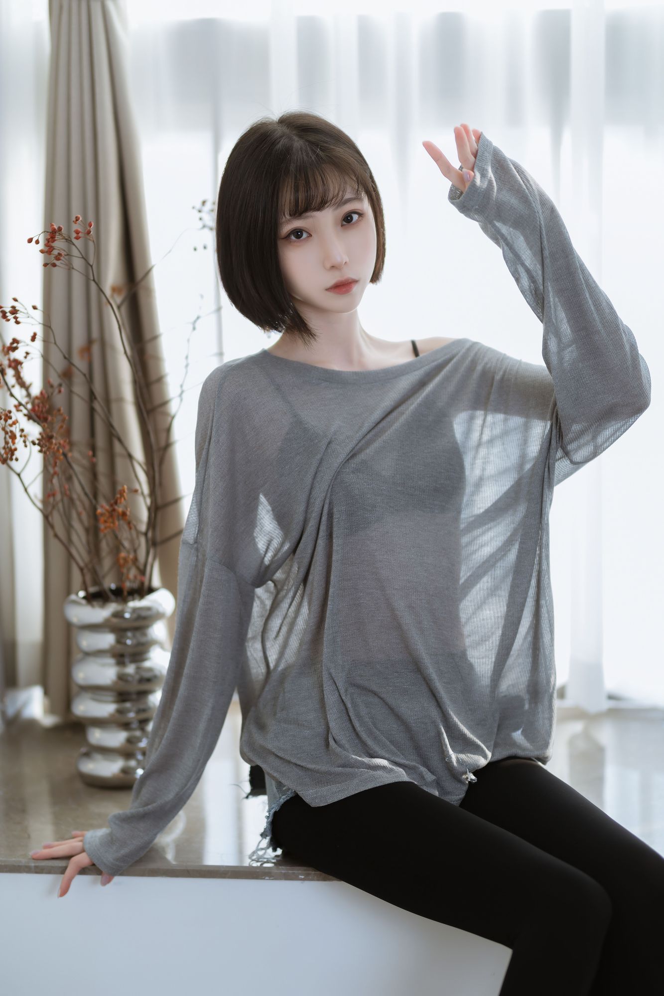 No.027 – 半透毛衣 [40P]-次元堂