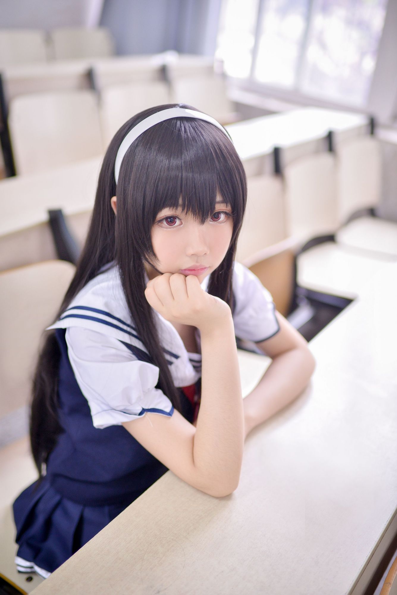 No.027-路人女主的养成方法-霞之丘诗羽 [24P]-次元堂