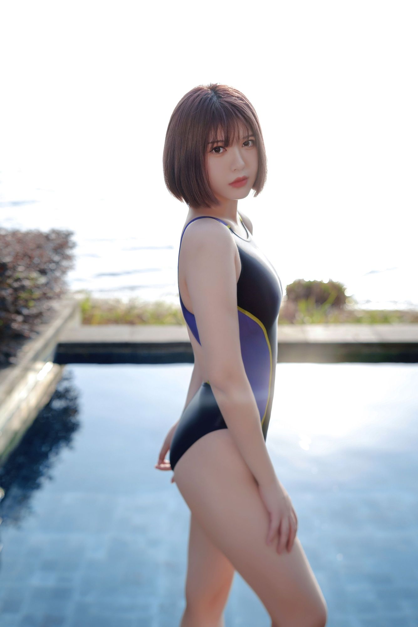 No.029-競泳水着を着た彼女 [36P]-次元堂