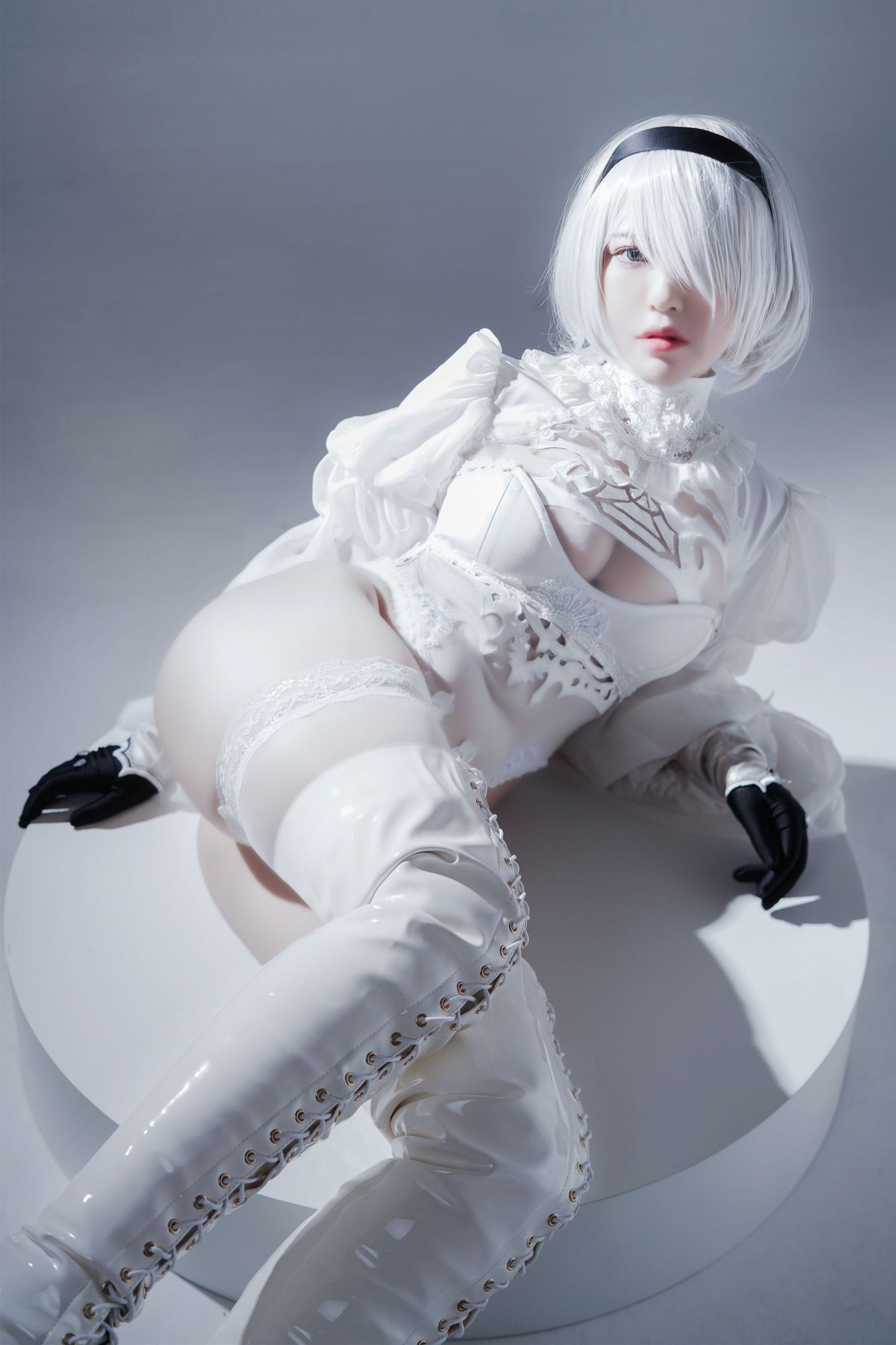 No.030-Automataヨルハ二号B型 白いドレス [51P]-次元堂