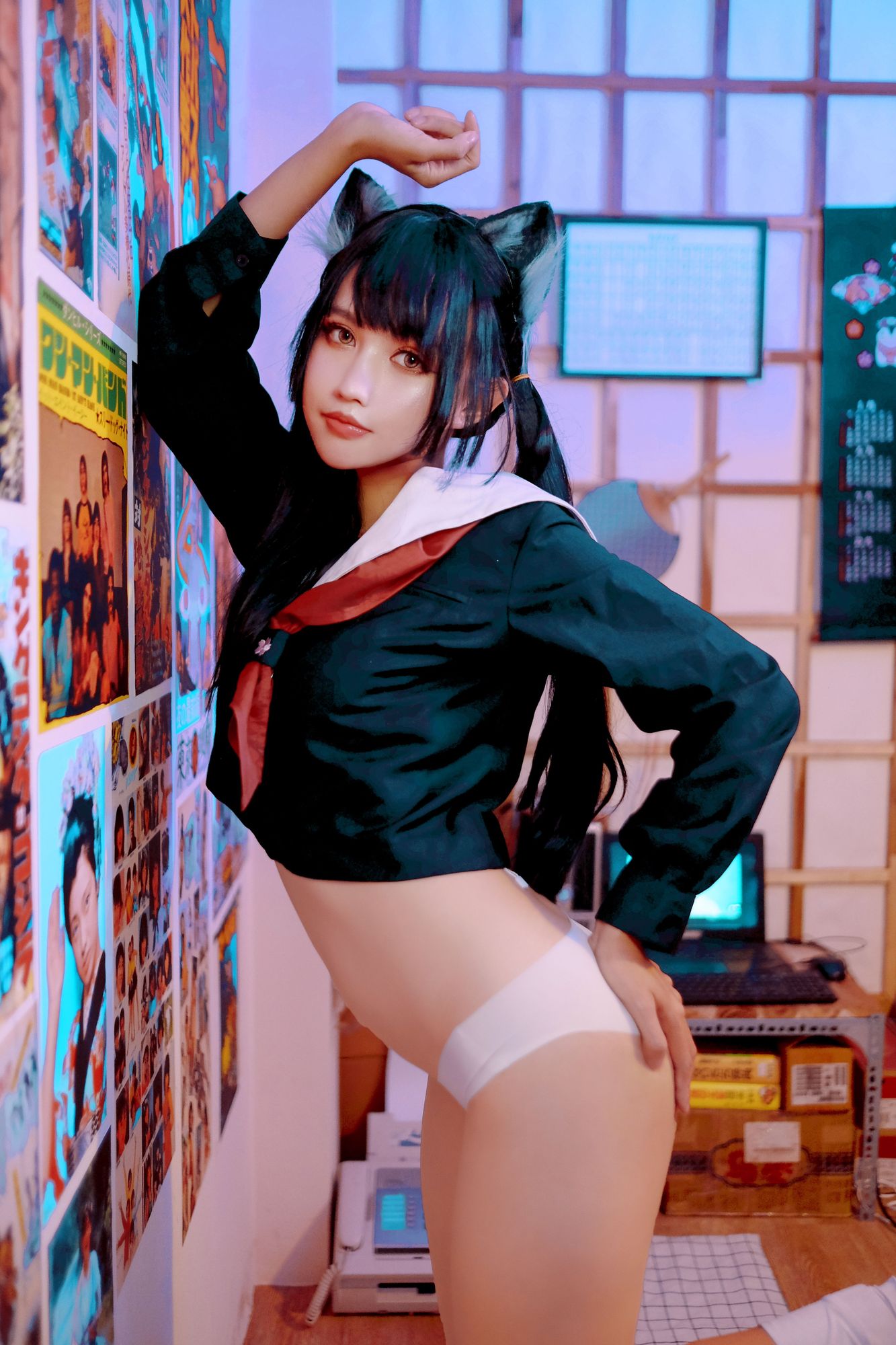 No.030-Kuroneko黑猫 [31P]-次元堂
