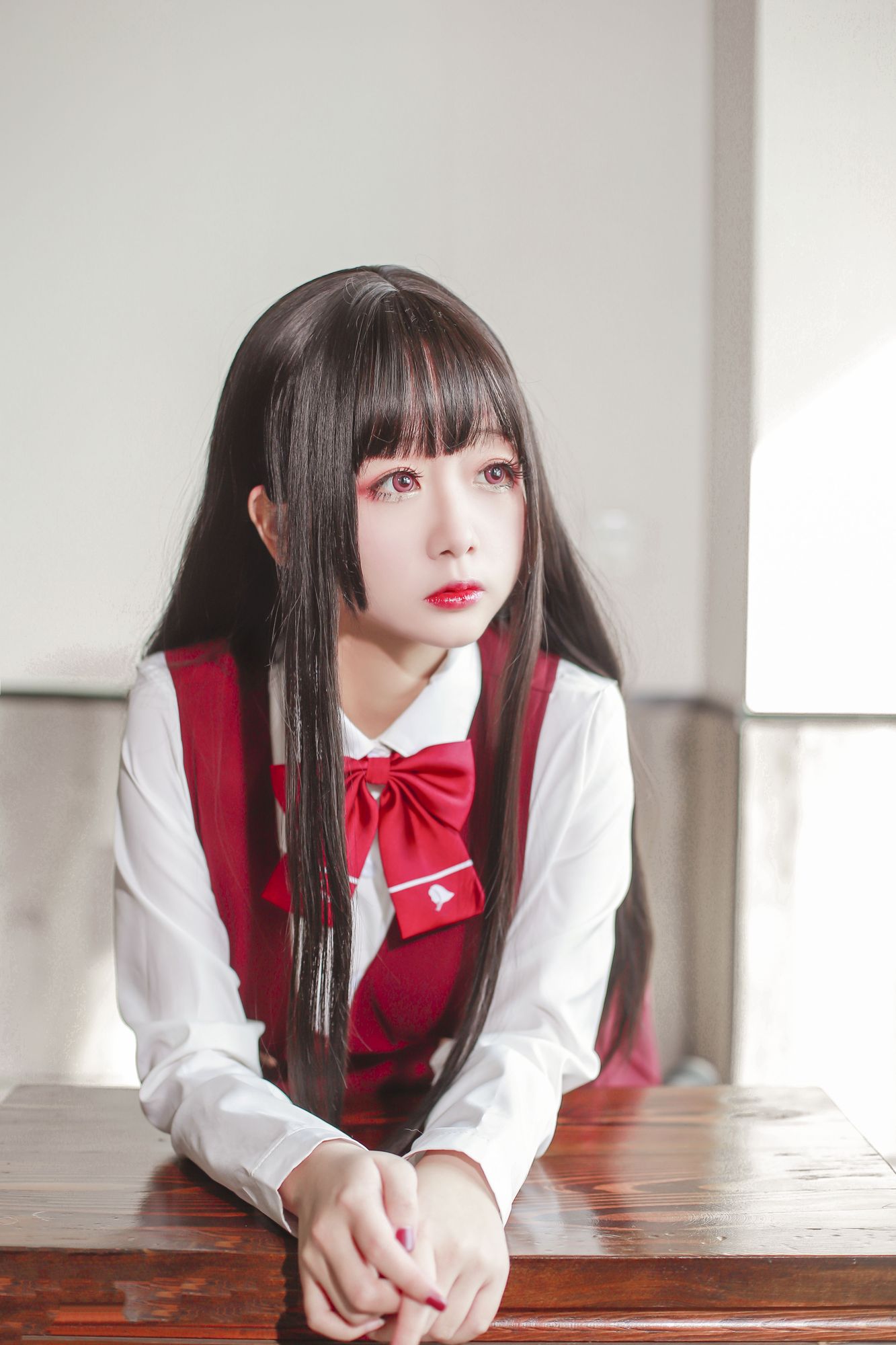 No.037-JK少女红裙 [28P]-次元堂
