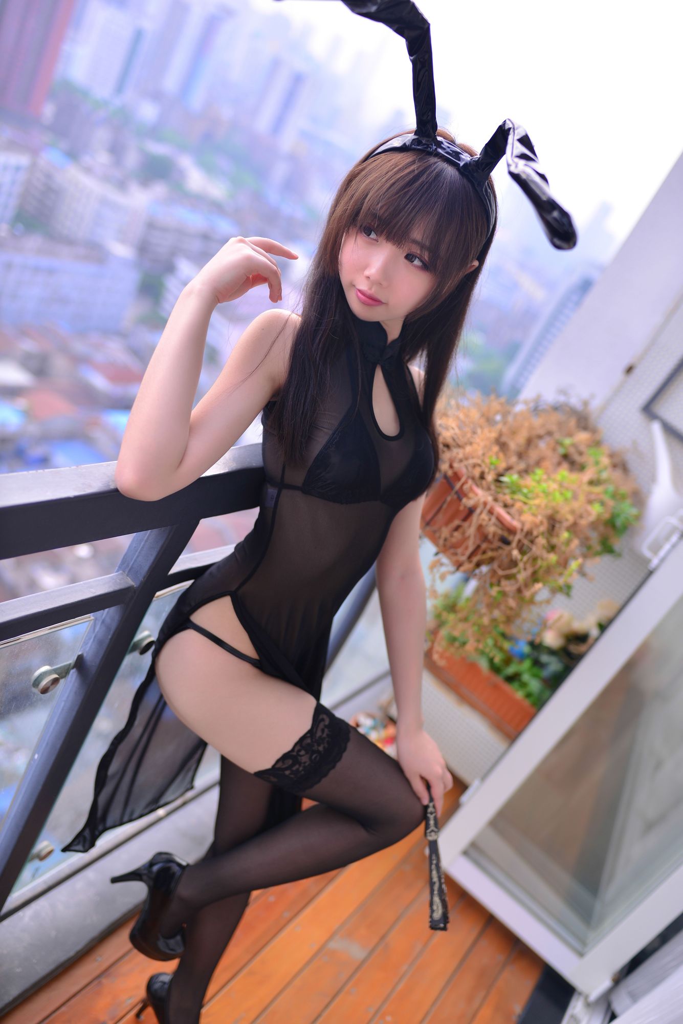 No.037-透旗袍兔耳 [35P]-次元堂