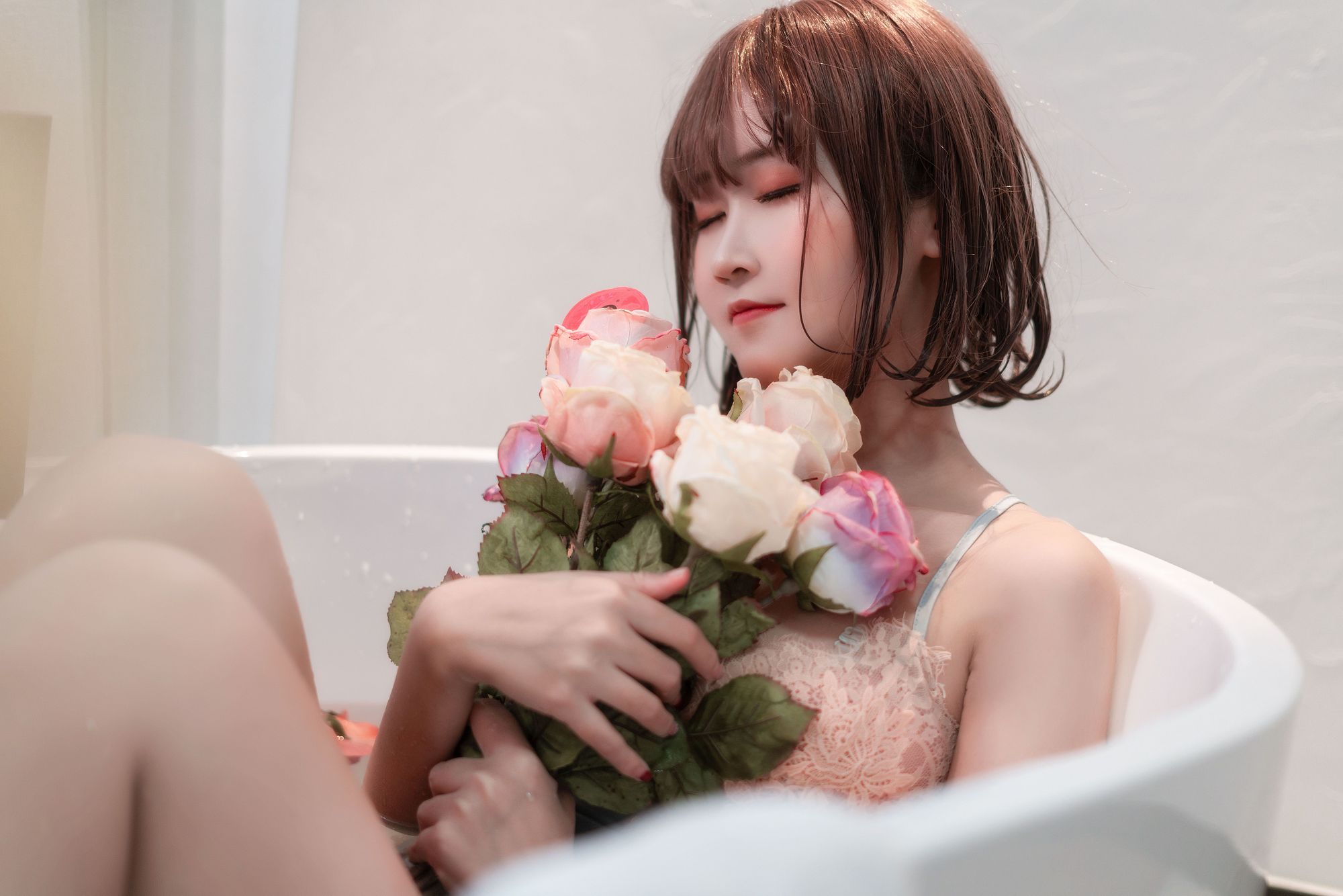 No.040-蓝睡裙 [17P]-次元堂
