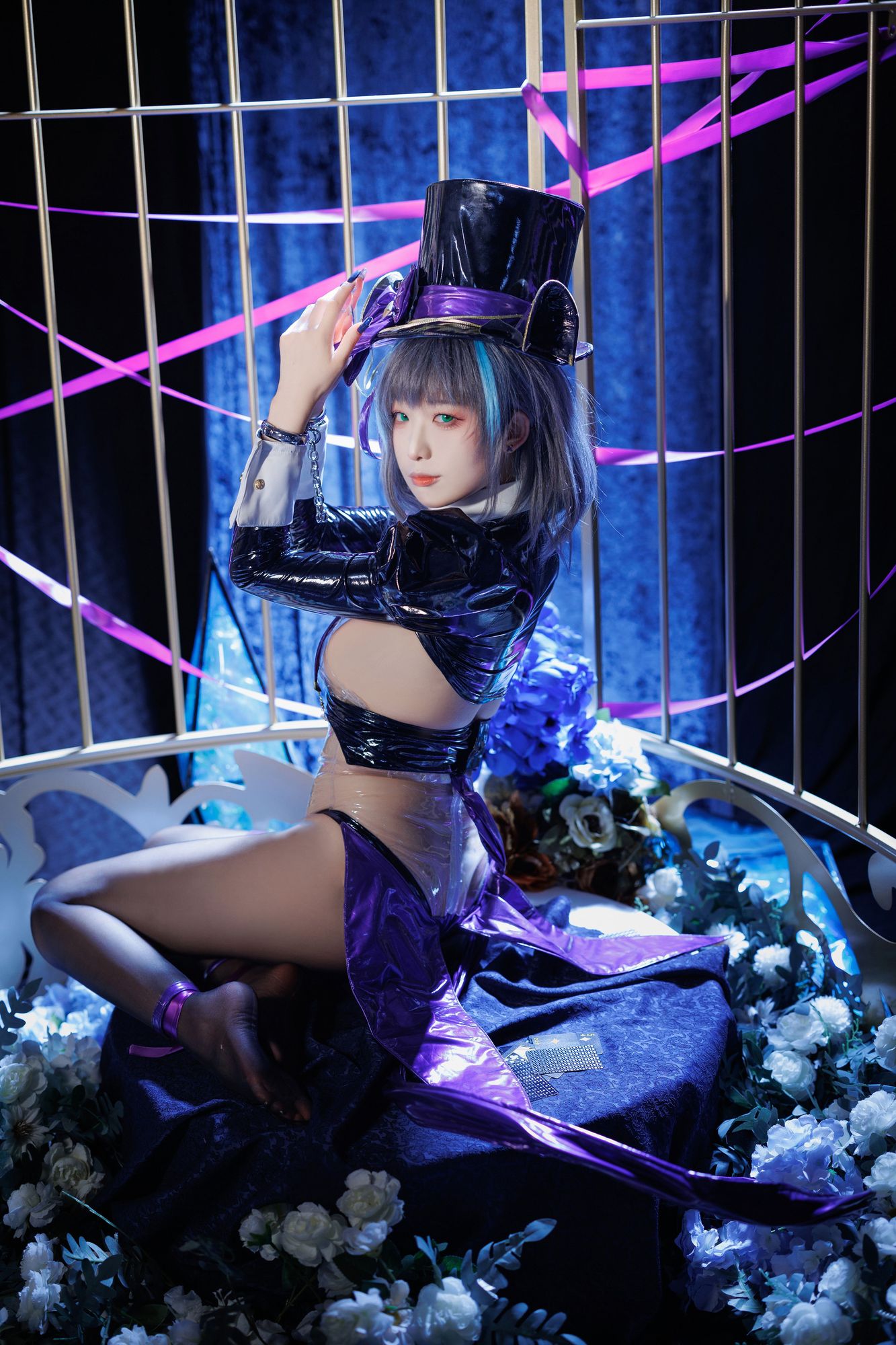 No.042 – 碧蓝航线 柴郡魔术师 [50P]-次元堂