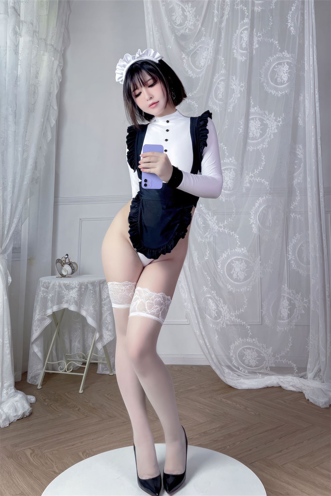 No.045 – 纯白女仆 [45P]-次元堂