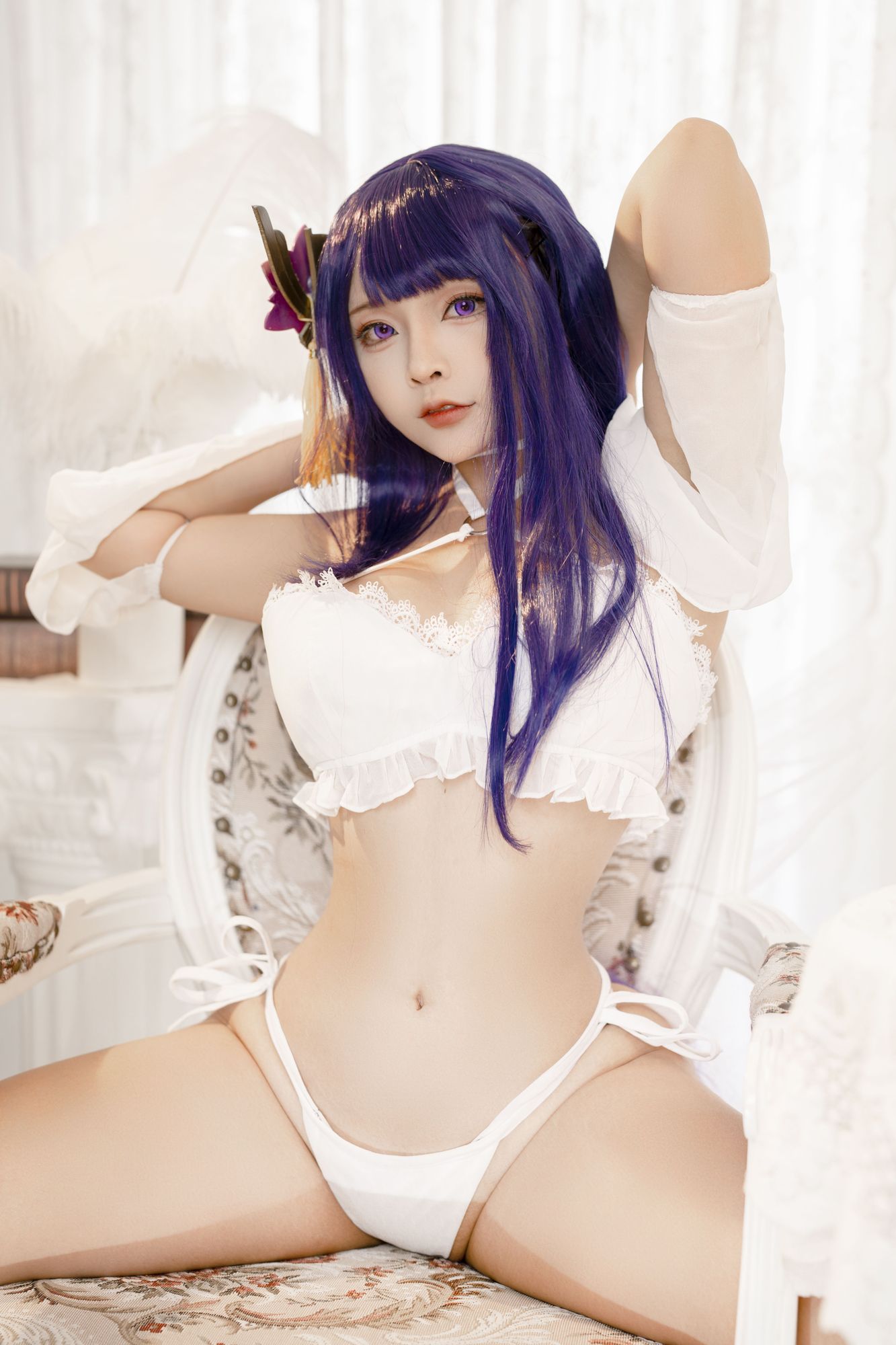 No.050 – Raiden Yae (&Sayo Momo) [20P]-次元堂