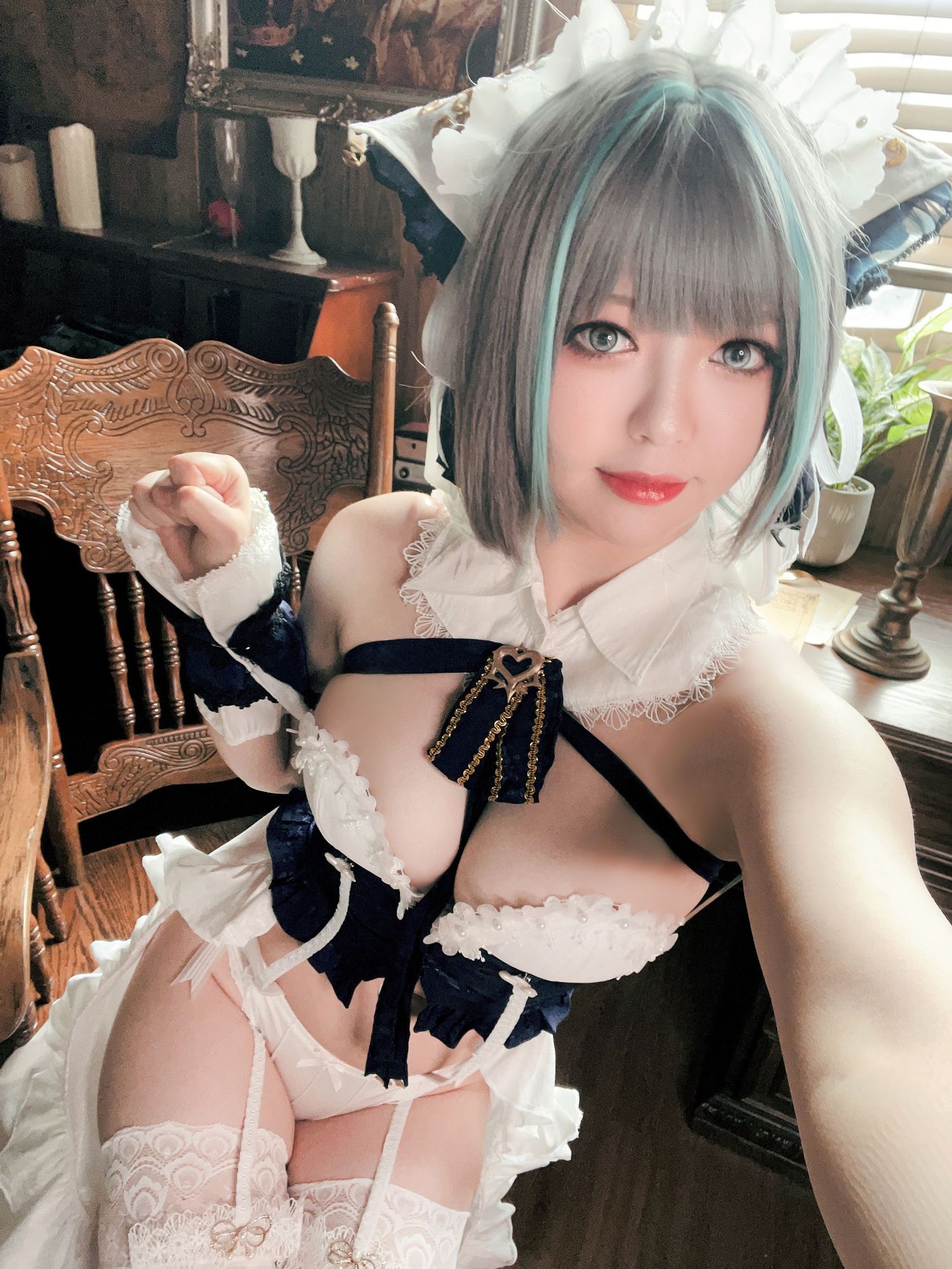 No.050 – 碧蓝航线 柴郡 [56P]-次元堂