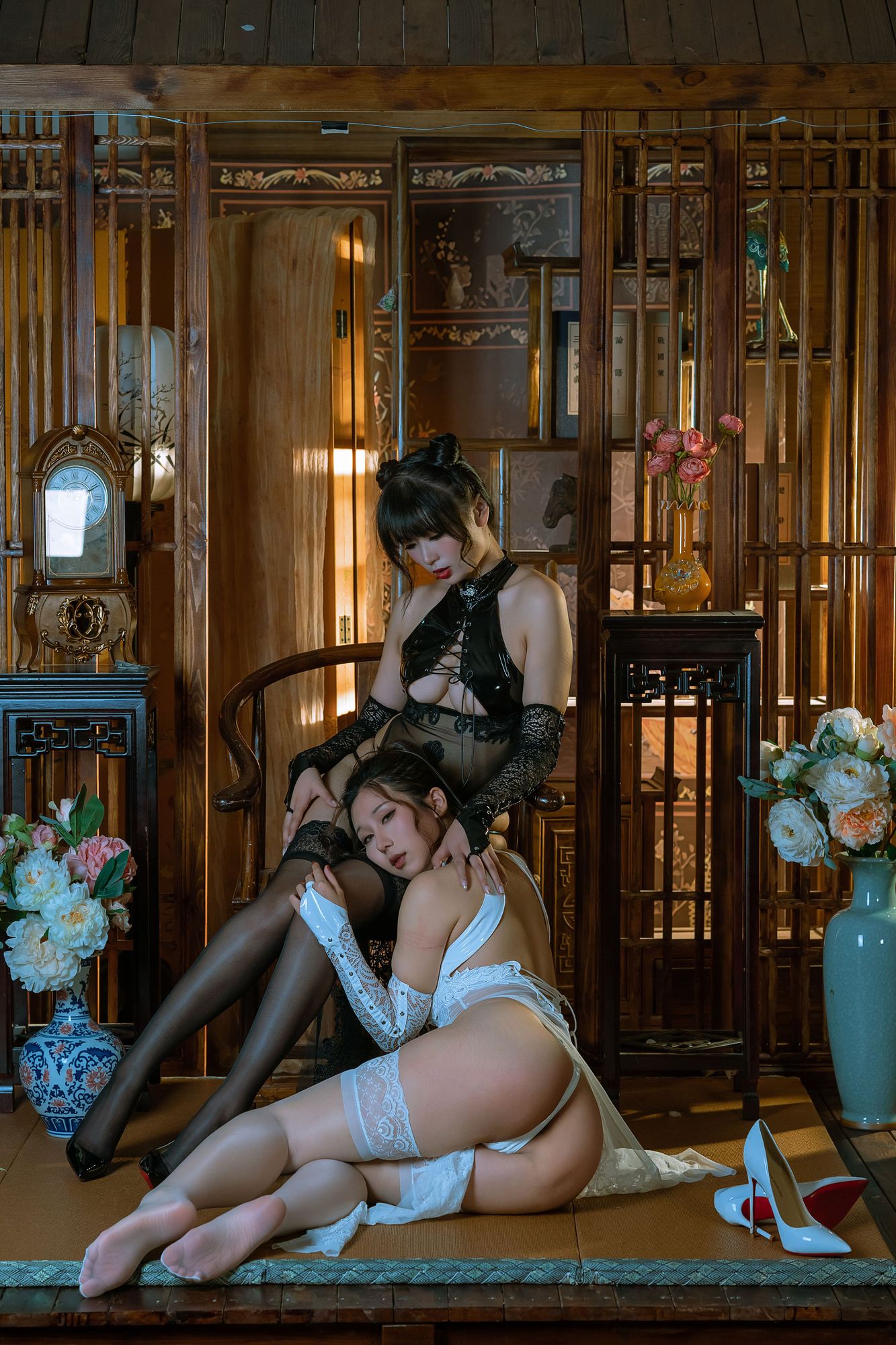 No.056 – 奶桃 缠绵2 (&云溪溪) [14P 1V]-次元堂