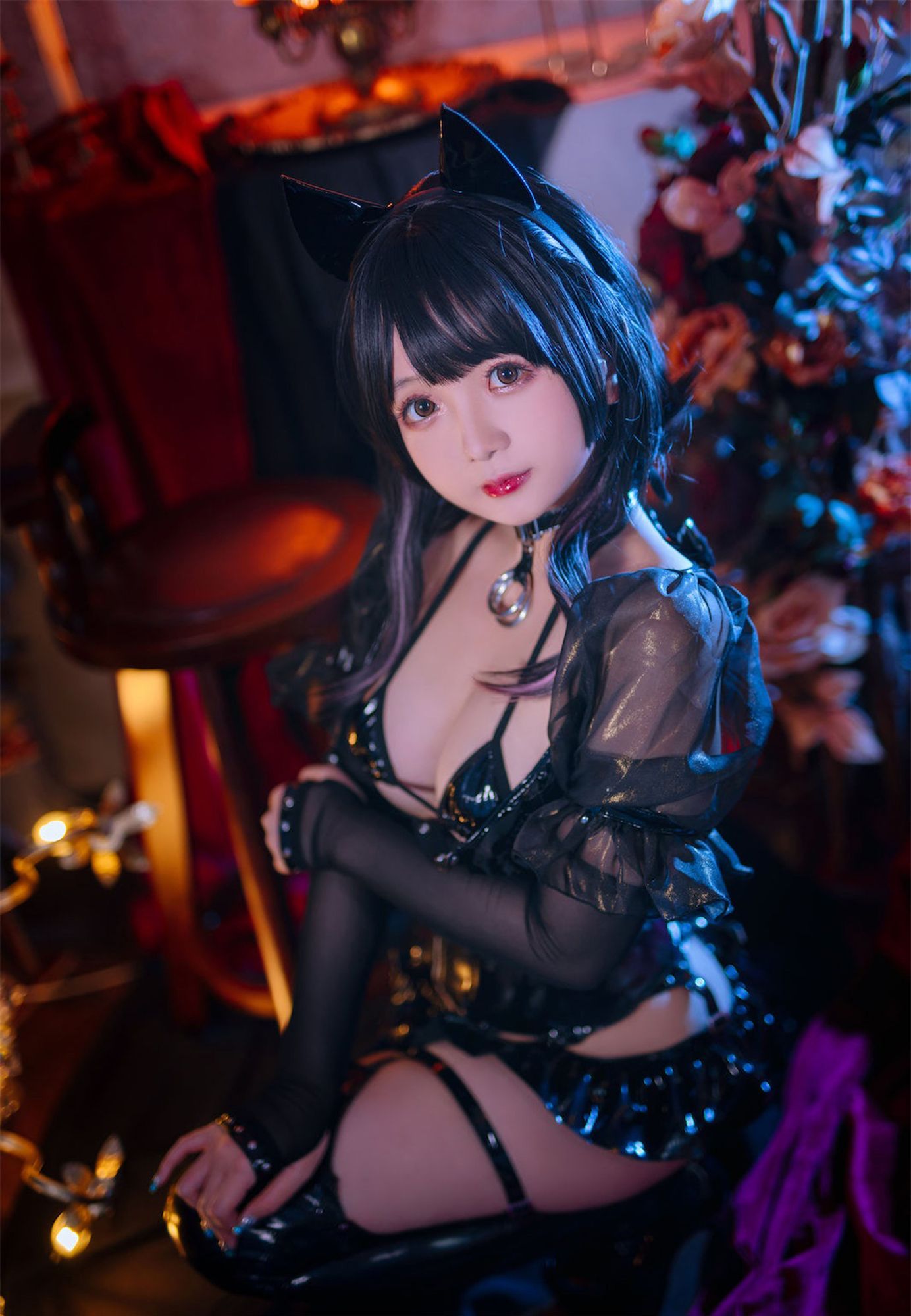 No.071 – 皮衣系列 猫猫领域 [120P 2V]-次元堂