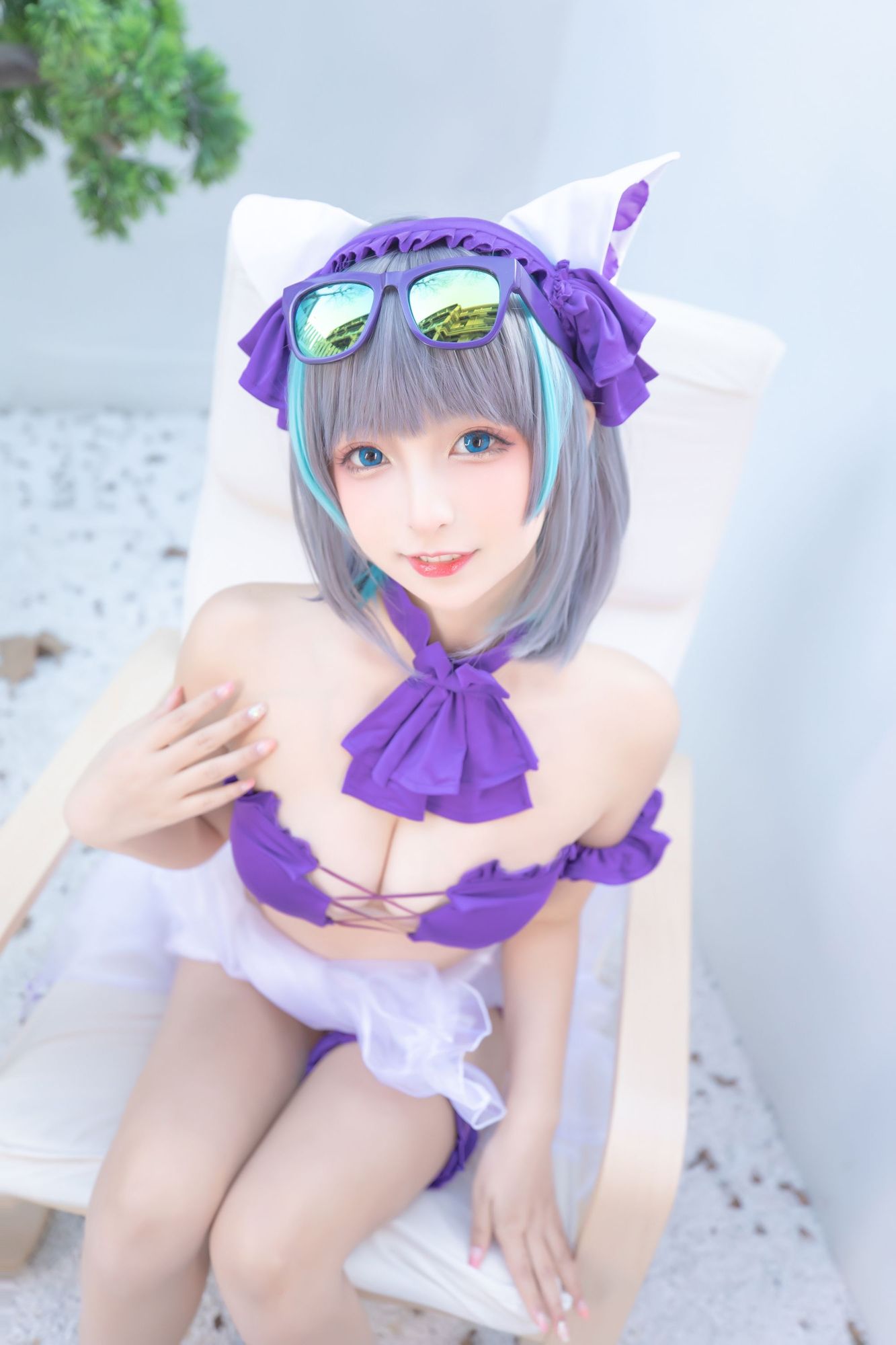 No.077-柴郡cos《纯色庭院》 [150P 2V]-次元堂