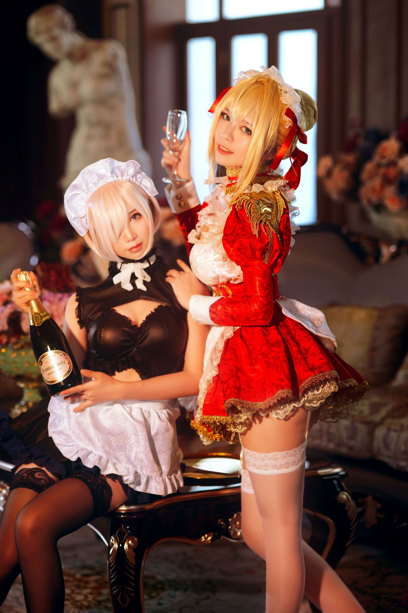 No.078-Claudius x Kyrielight Maid – 半半子X面饼仙儿 [22P]-次元堂