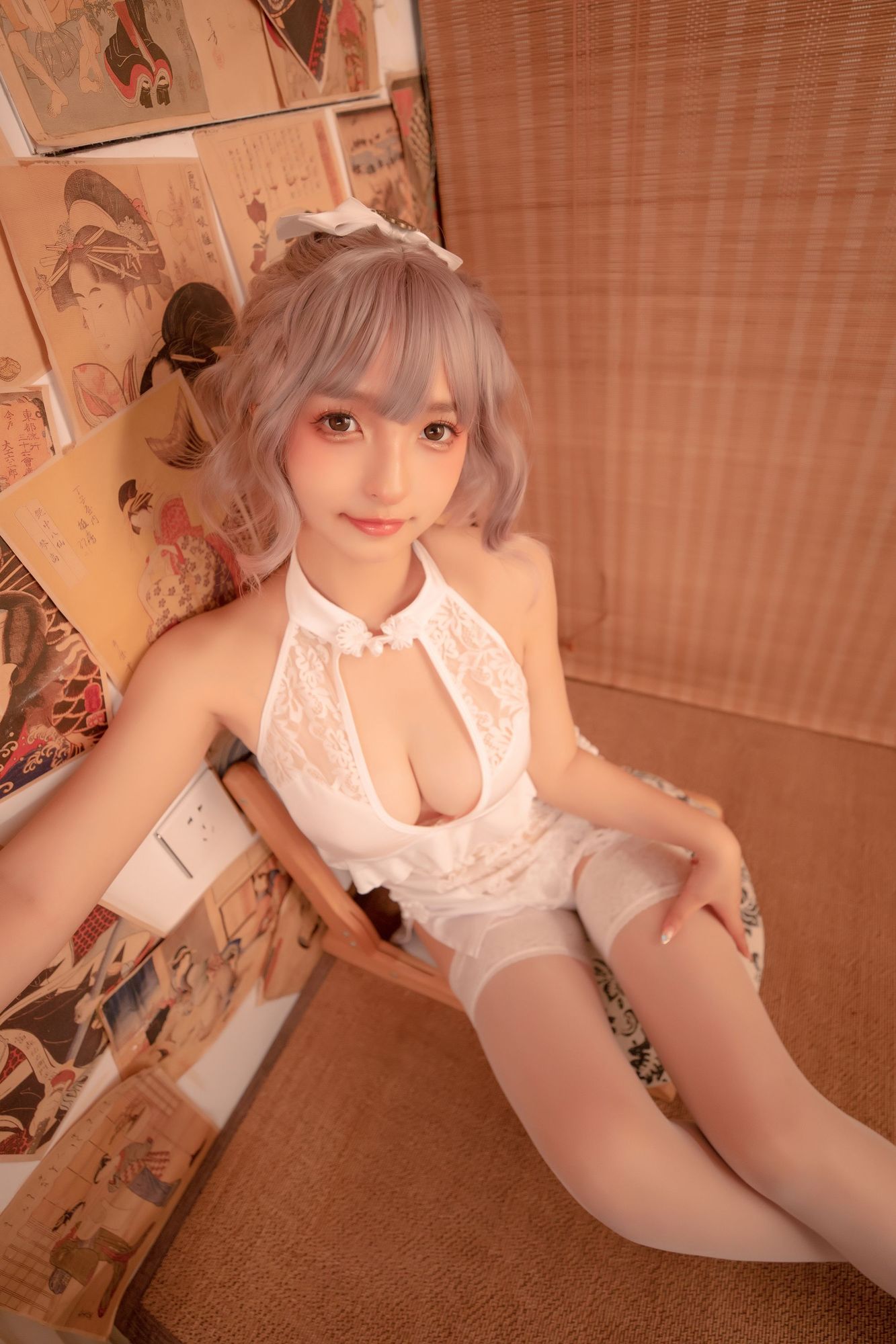 No.085-白旗袍 [75P]-次元堂
