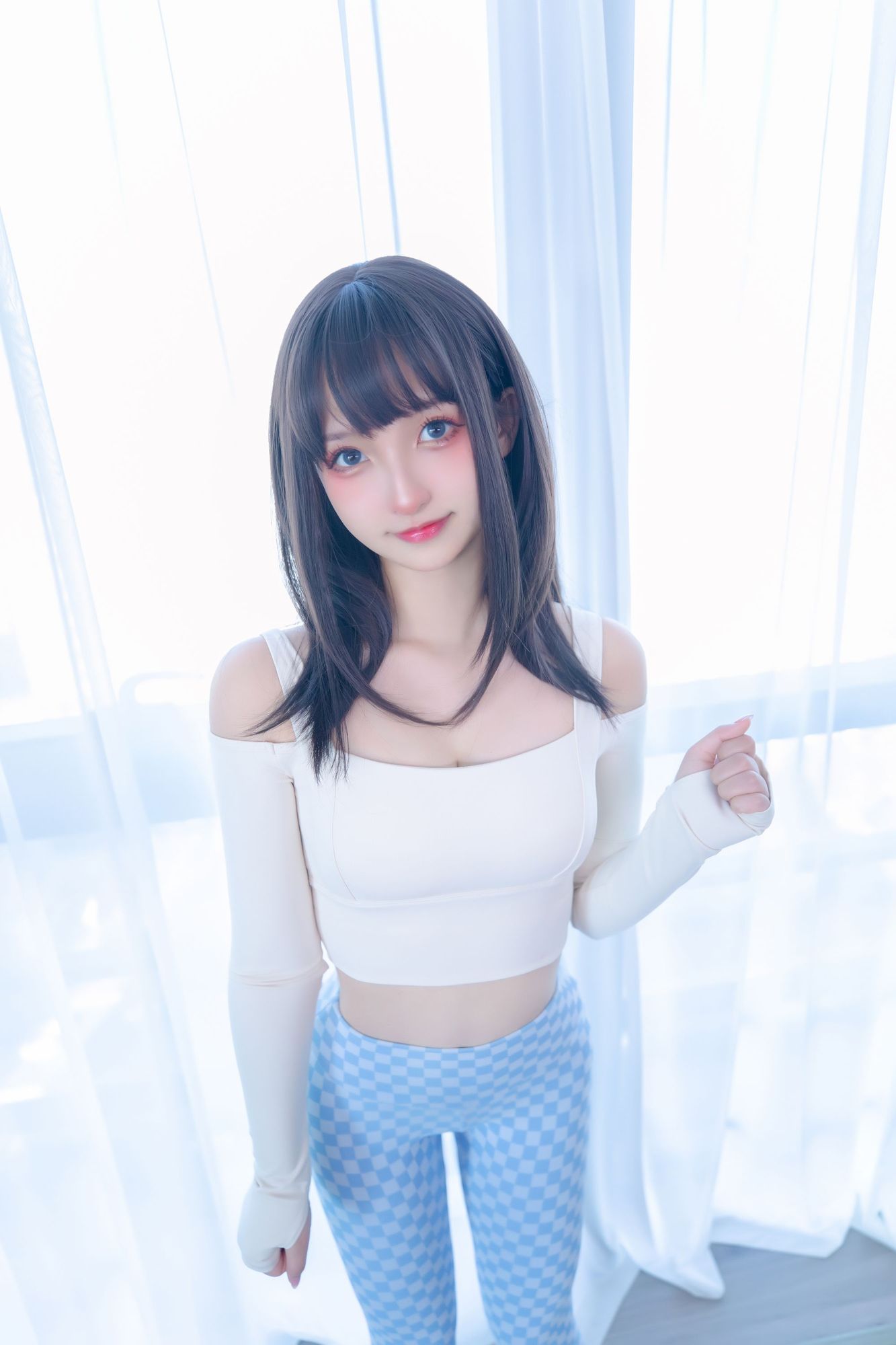 No.089-蓝白格 [75P]-次元堂