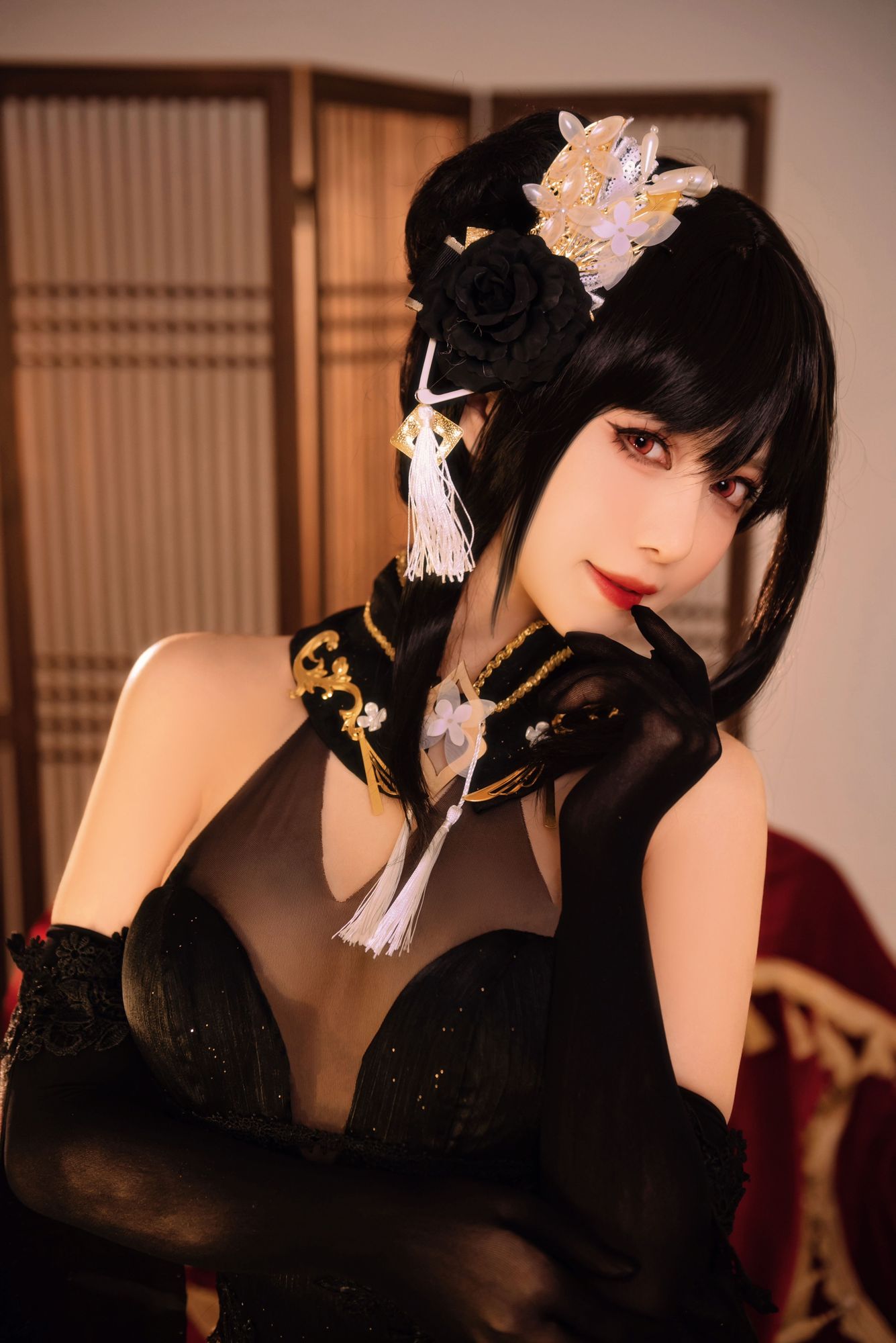 No.091 – 碧蓝航线 镇海 奇奢花苑 [28P]-次元堂