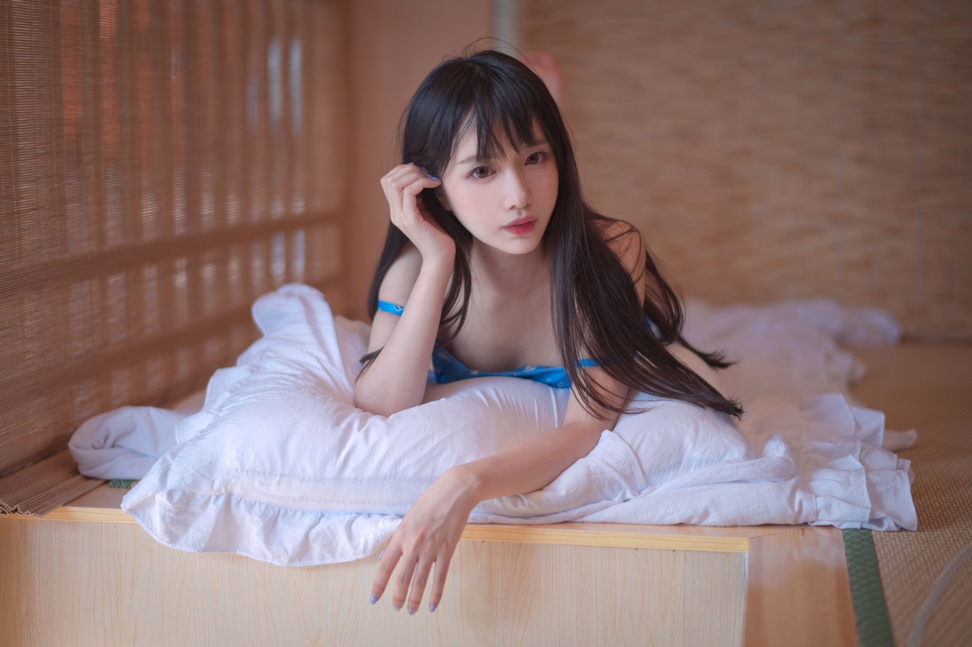 No.107 – 蓝裙子 [16P]-次元堂