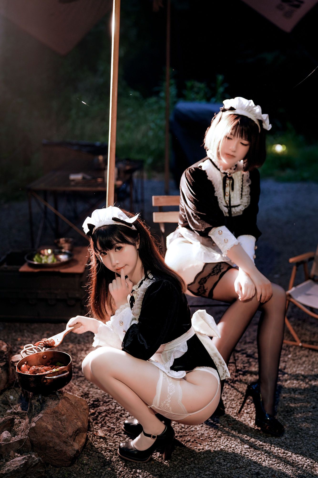 No.135 – 女仆姐妹 (&半半子BANBANKO) [74P]-次元堂
