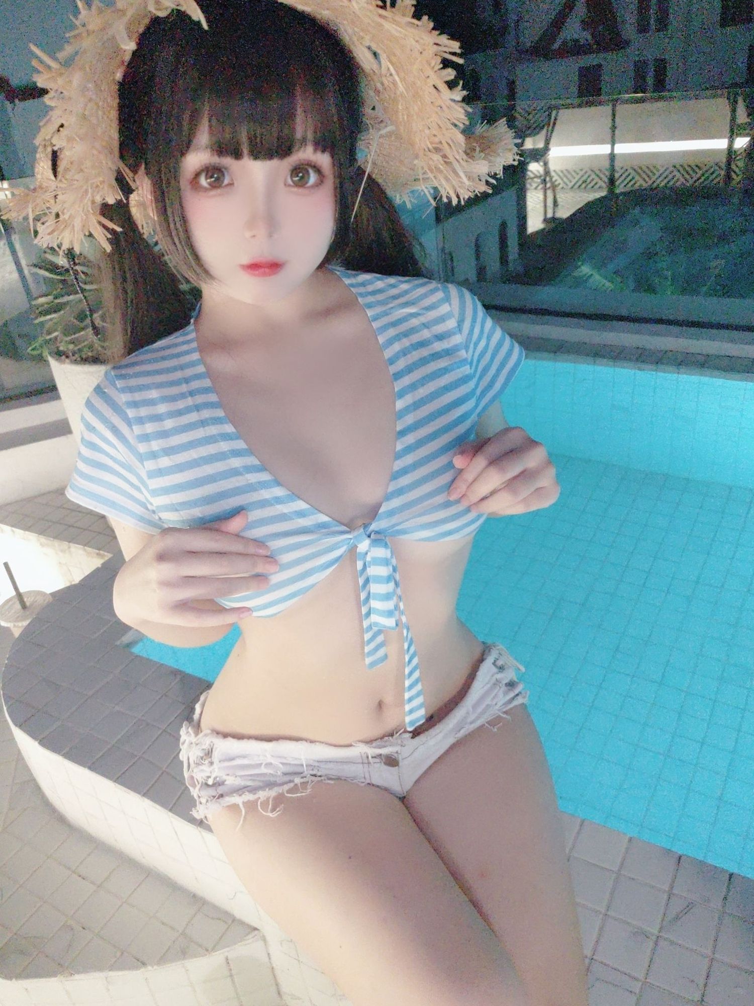 No.137 – 蓝白条 [46P 2V]-次元堂