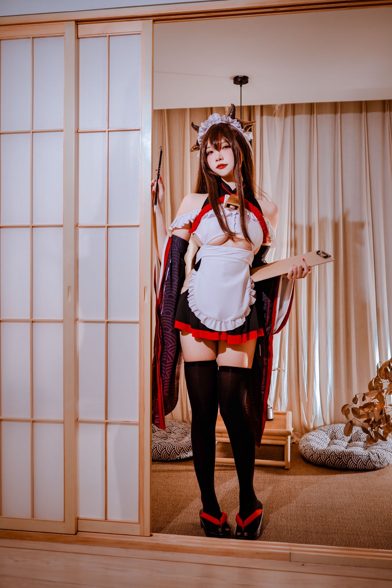 No.145 – 碧蓝樫野女仆 [33P]-次元堂