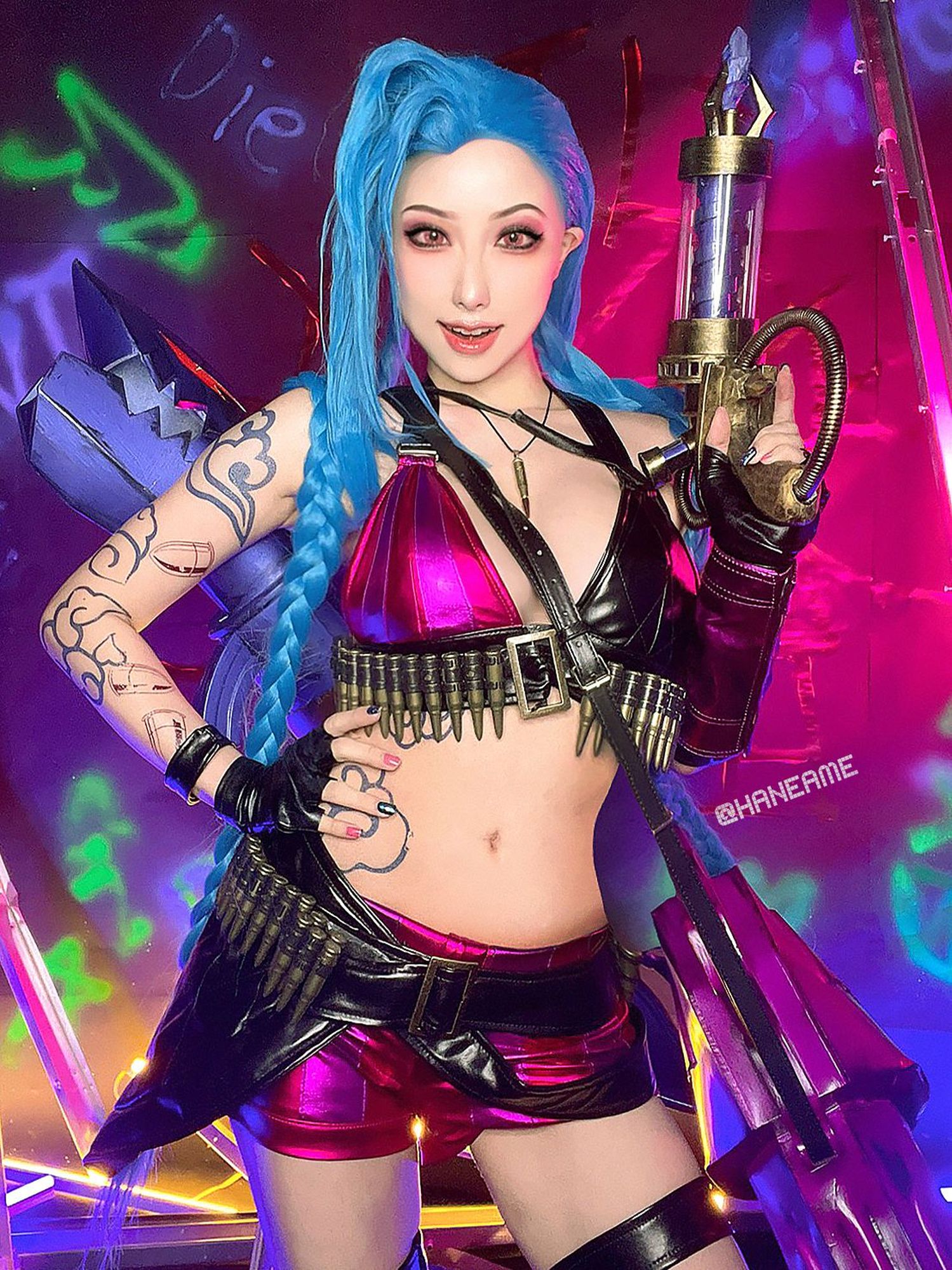 No.167-League of Legends JINX 英雄联盟 暴走萝莉 [26P]-次元堂