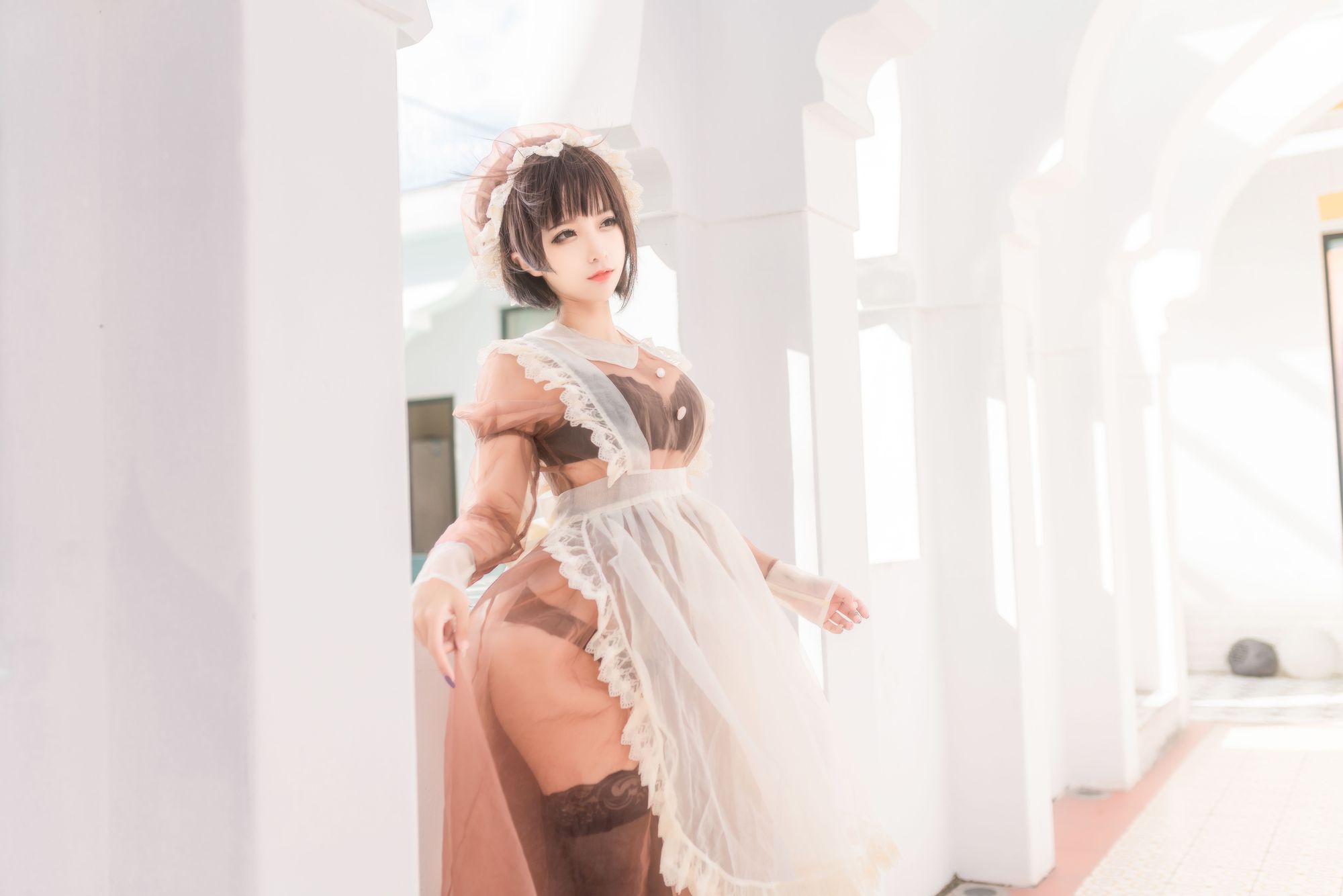 No.172-沫沫真爱版 纱-室外女仆 [40P]-次元堂