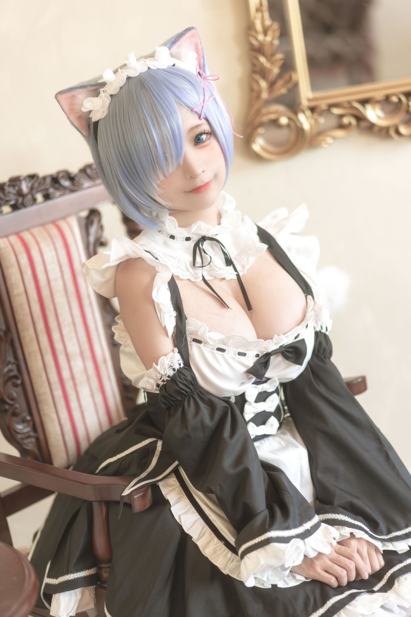 No.186-猫耳雷姆 [33P]-次元堂