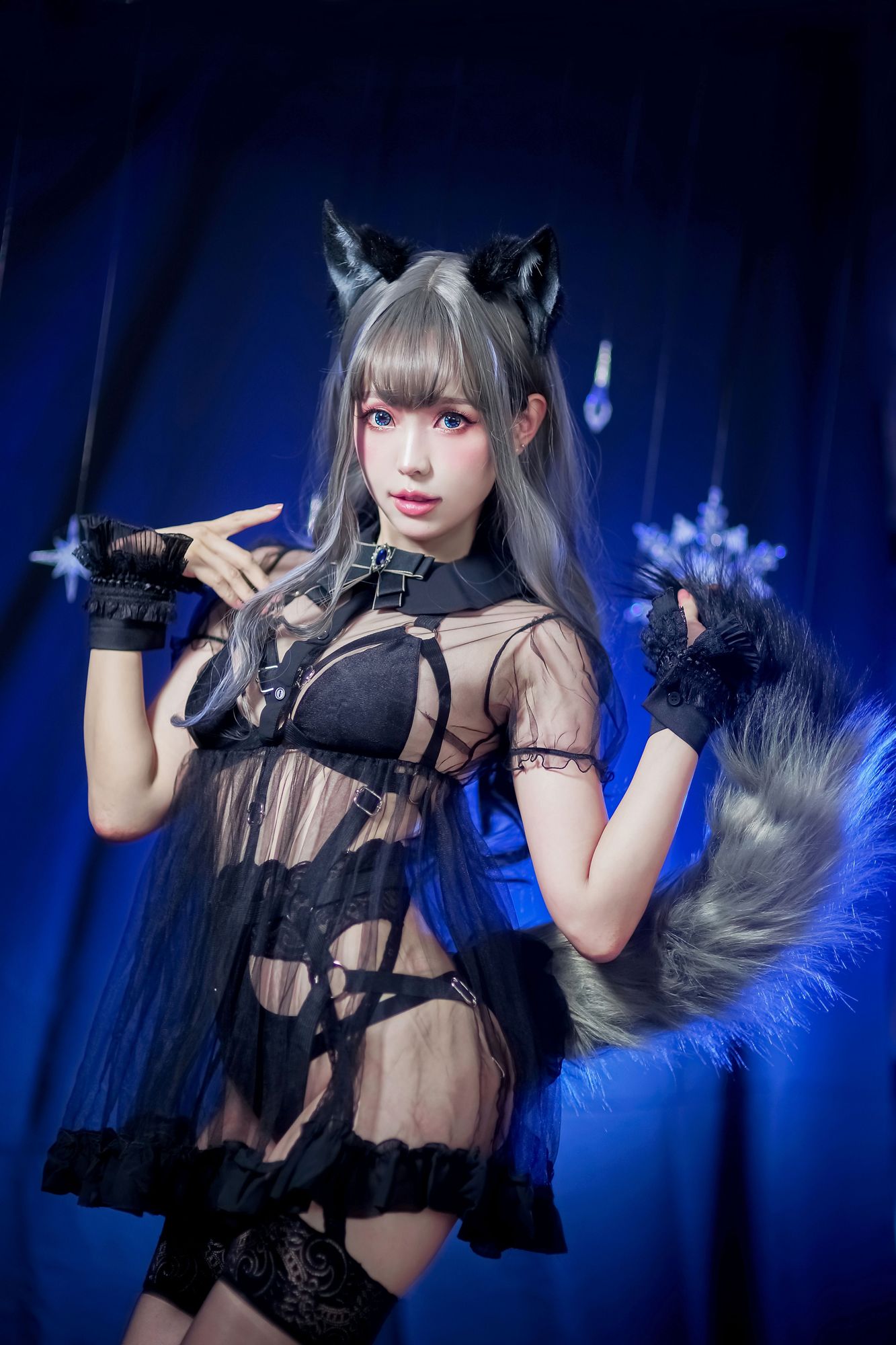 No.023-オオカミ闇夜ーヨルちゃん – S02NightWolf_R [24P]-次元堂
