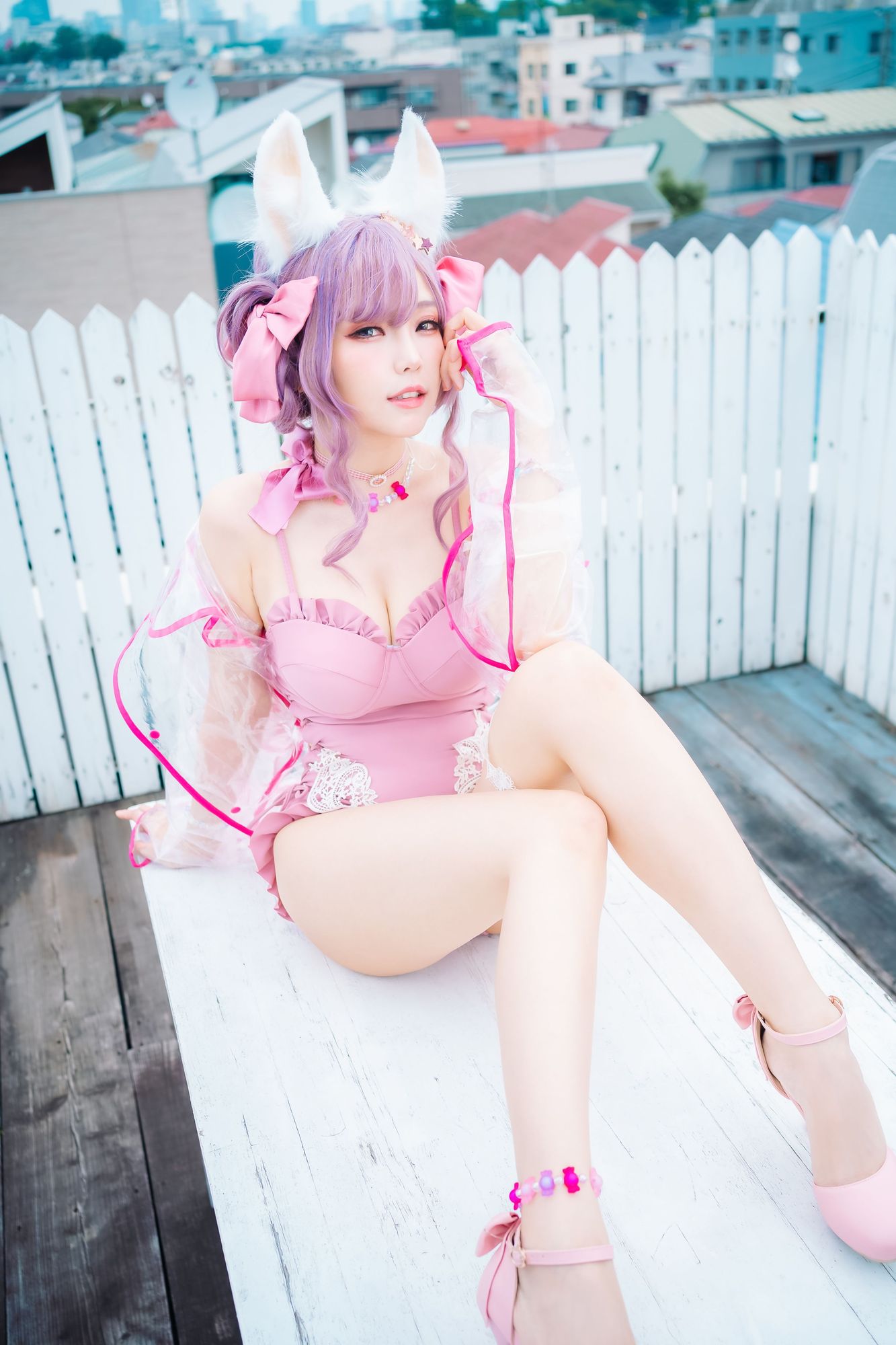 No.039-Fluffy Summer – pink [54P]-次元堂
