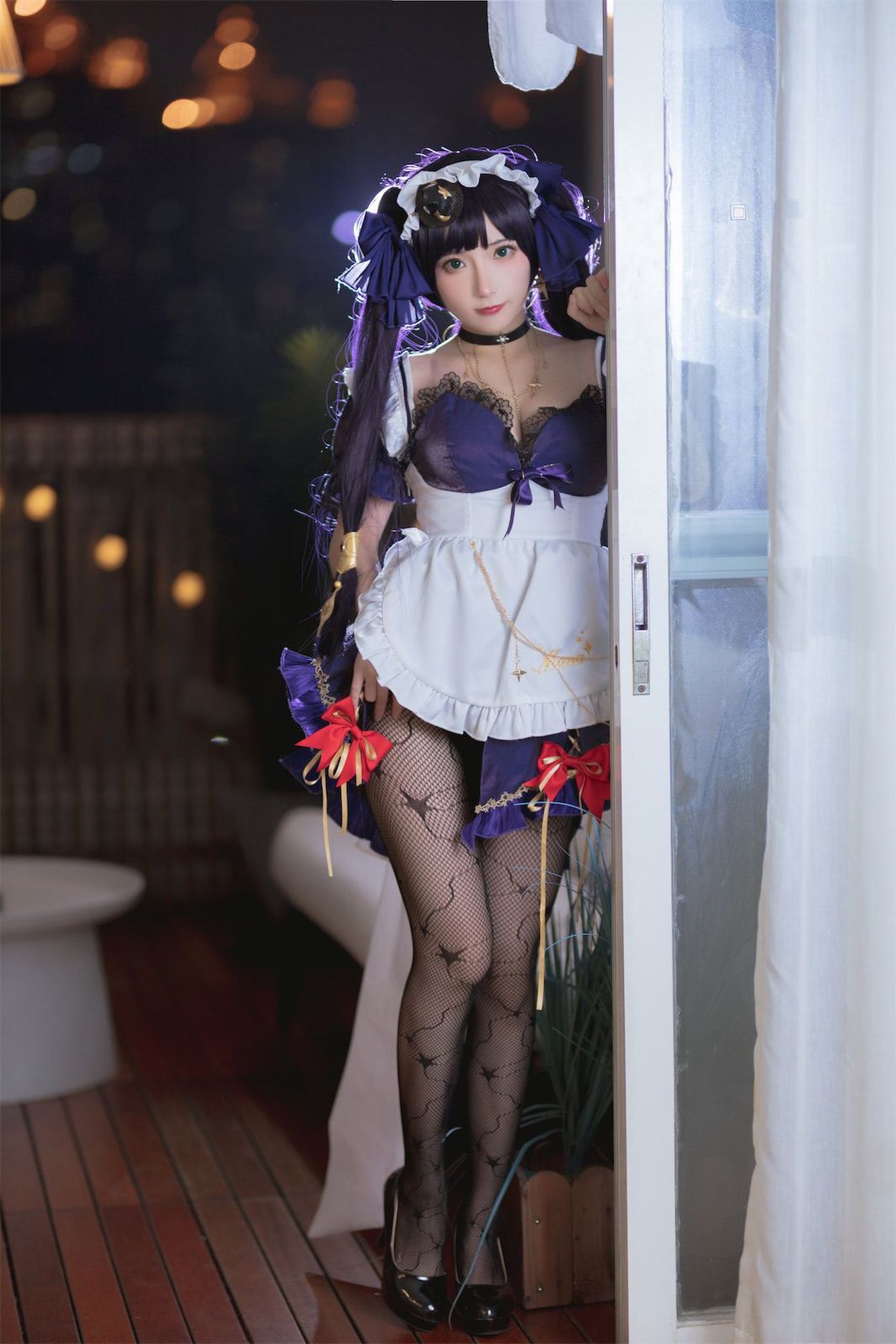 No.000-非原图稿件 – 原神莫娜女仆 [55P]-次元堂