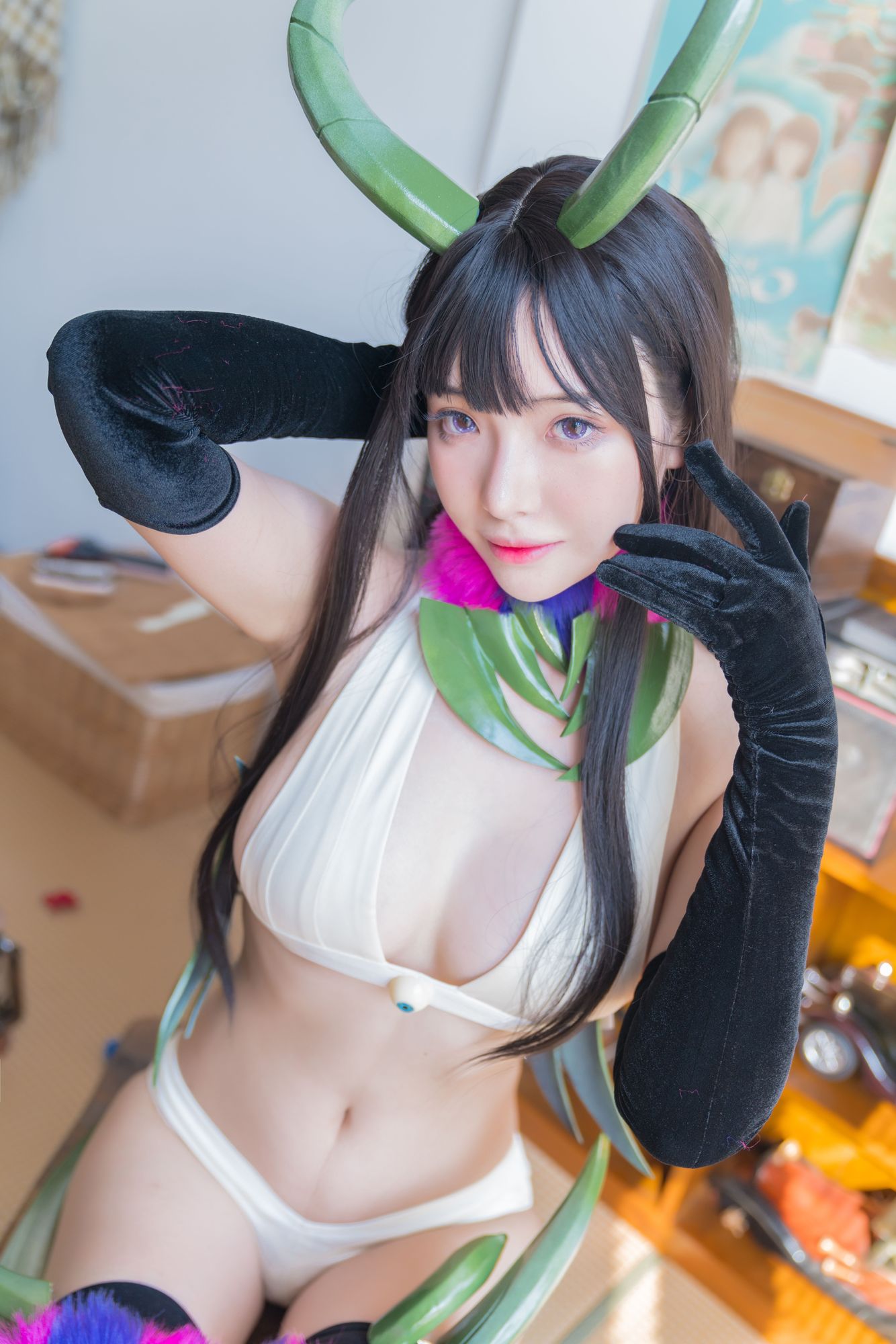 No.046-10月自拍图包 – 恶魔姐姐 [28P]-次元堂
