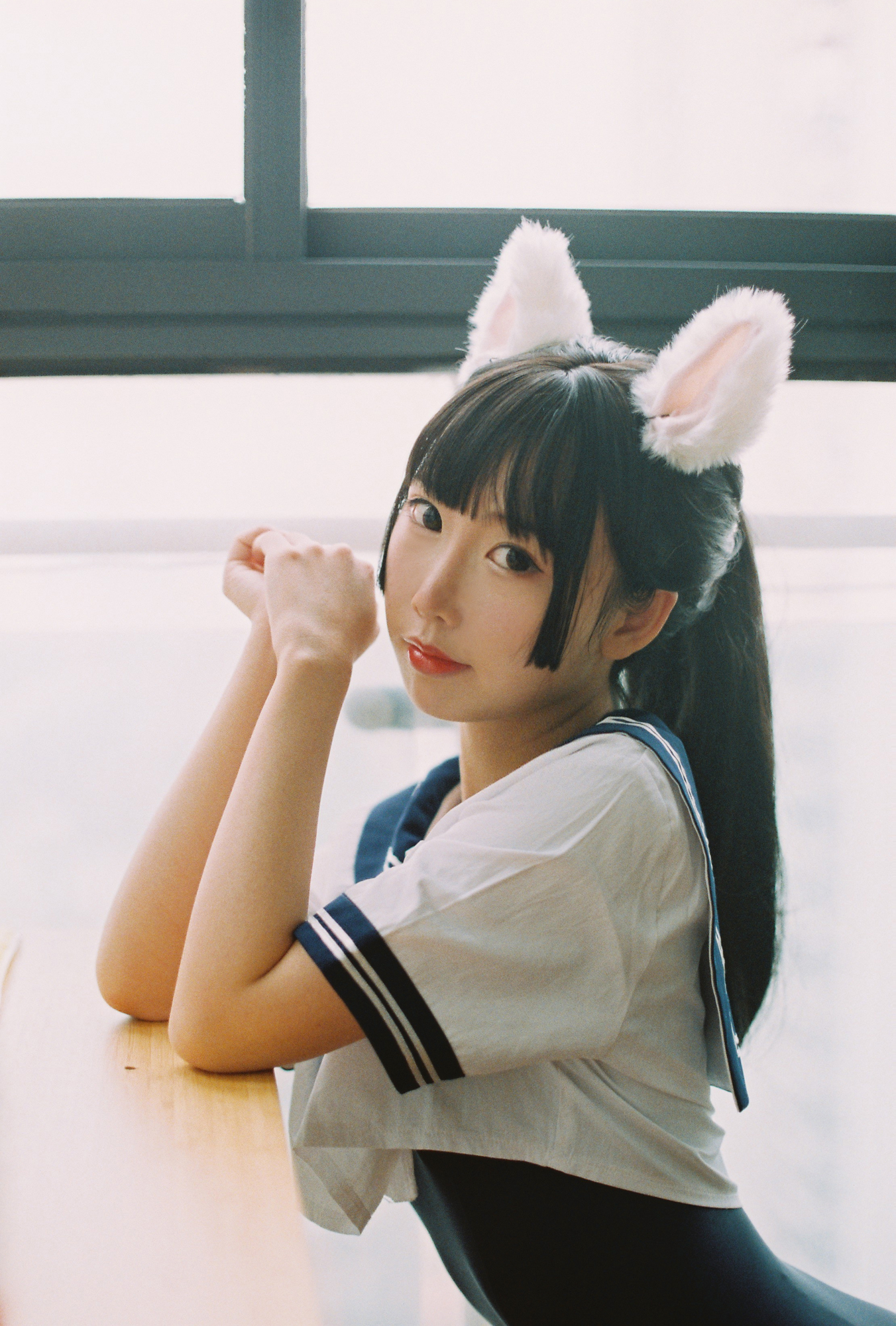 No.099-水手服死库水 – 胶片 [19P]-次元堂