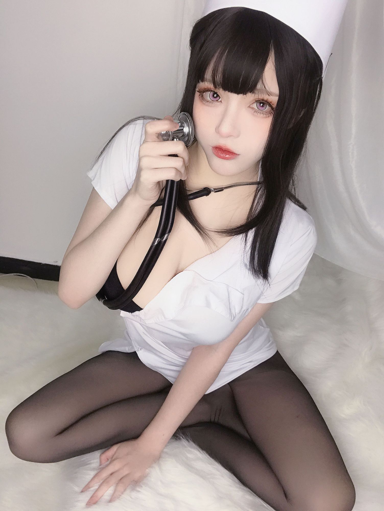 No.006-白护士 [71P 4V]-次元堂