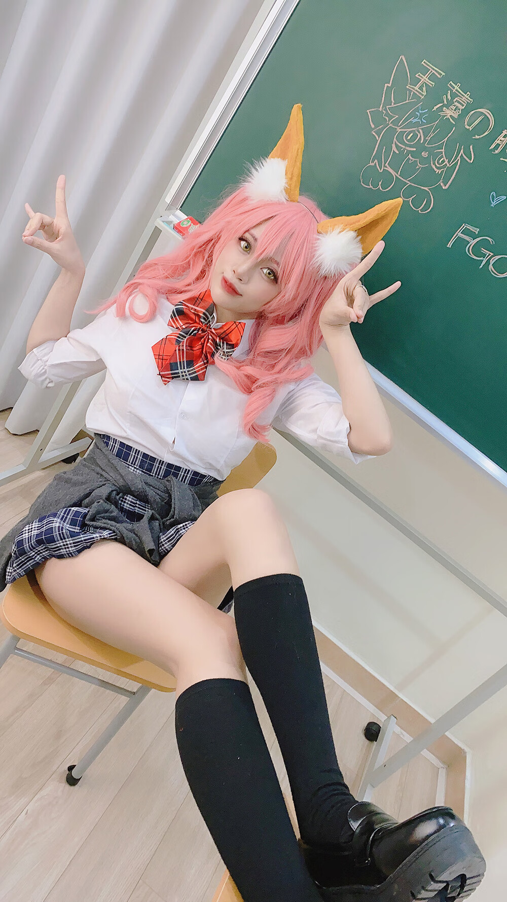 Byoru Tamamo no Mae (School Uniform)[60P13V-591M]