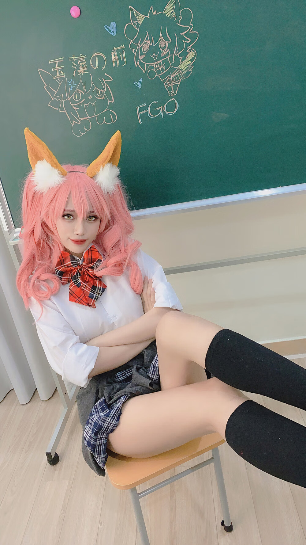 Byoru Tamamo no Mae (School Uniform)[60P13V-591M]