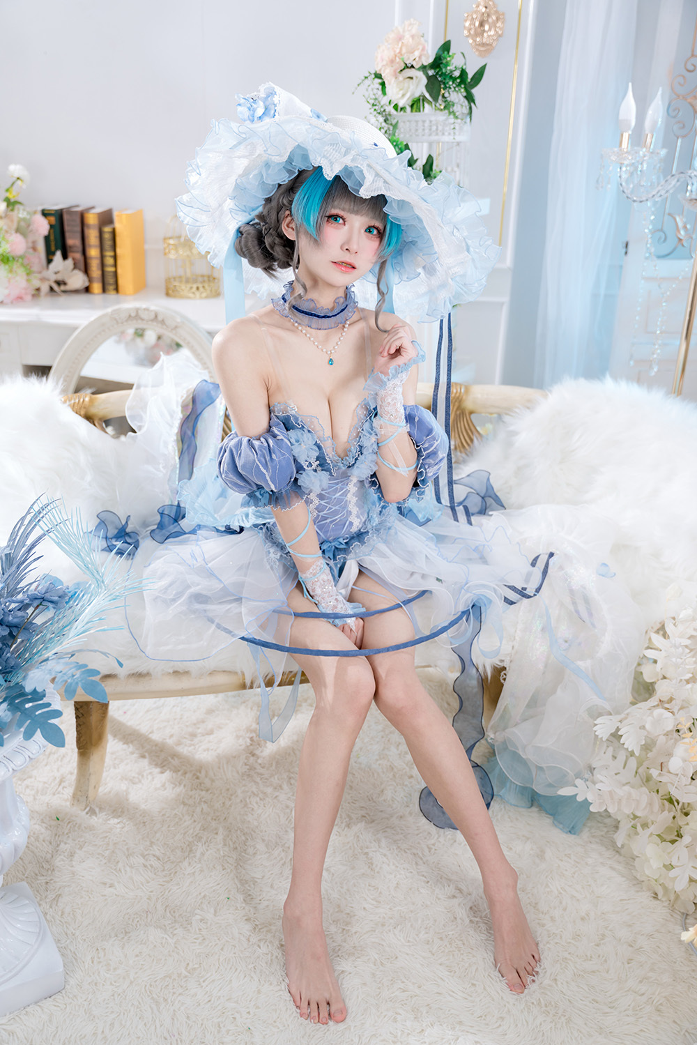 九柒喵 柴郡 冰雪 废稿 (碧蓝航线)[32P-166M]-次元堂