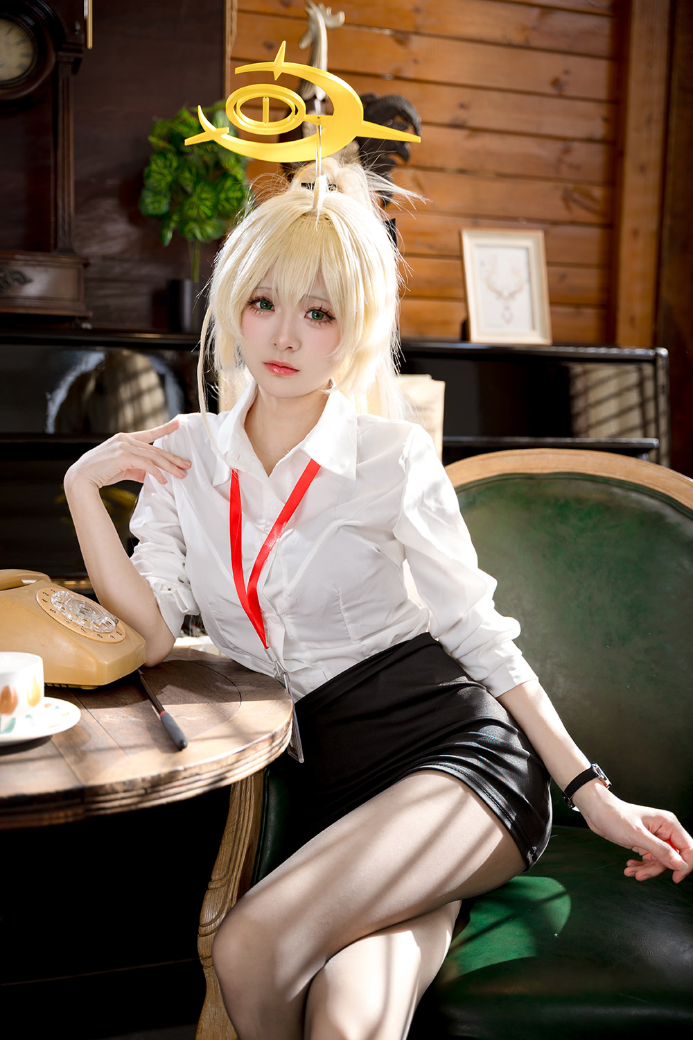 九柒喵 笑面教授OL制服 [53P-678MB]