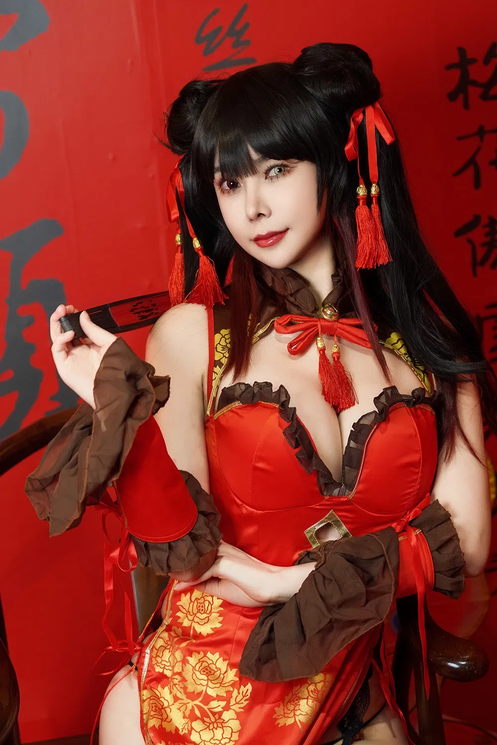 亚马逊鲶鱼 时崎狂三 旗袍[25P1V-547M]-次元堂