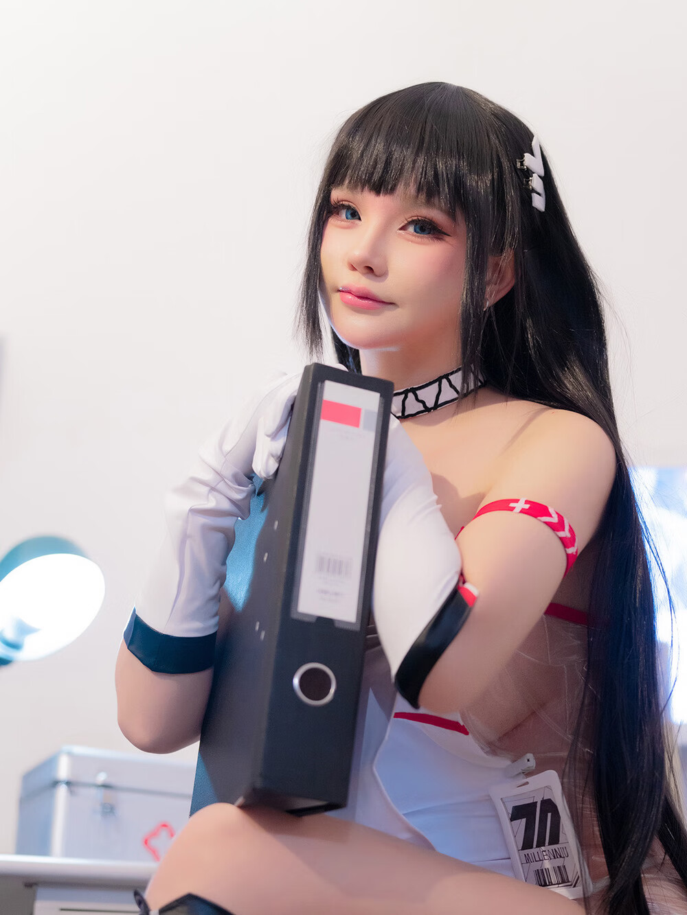 前羽_rr 調月リオ Nurse .ver – ブルーアーカイブ [56P3V-231MB]-次元堂