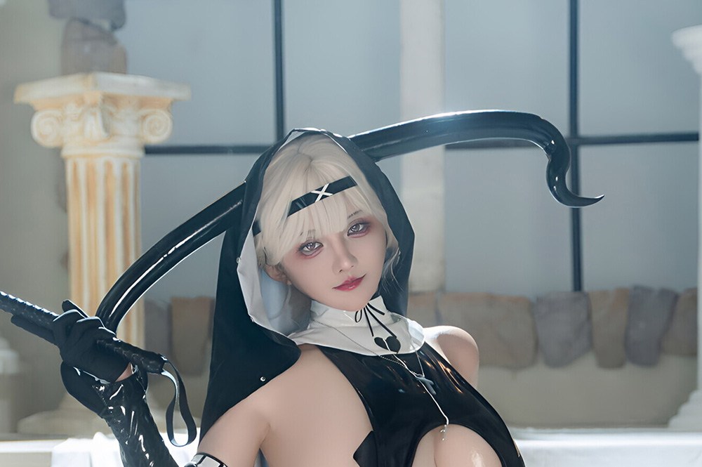古阿扎 恶魔修女[89P-474M]-次元堂