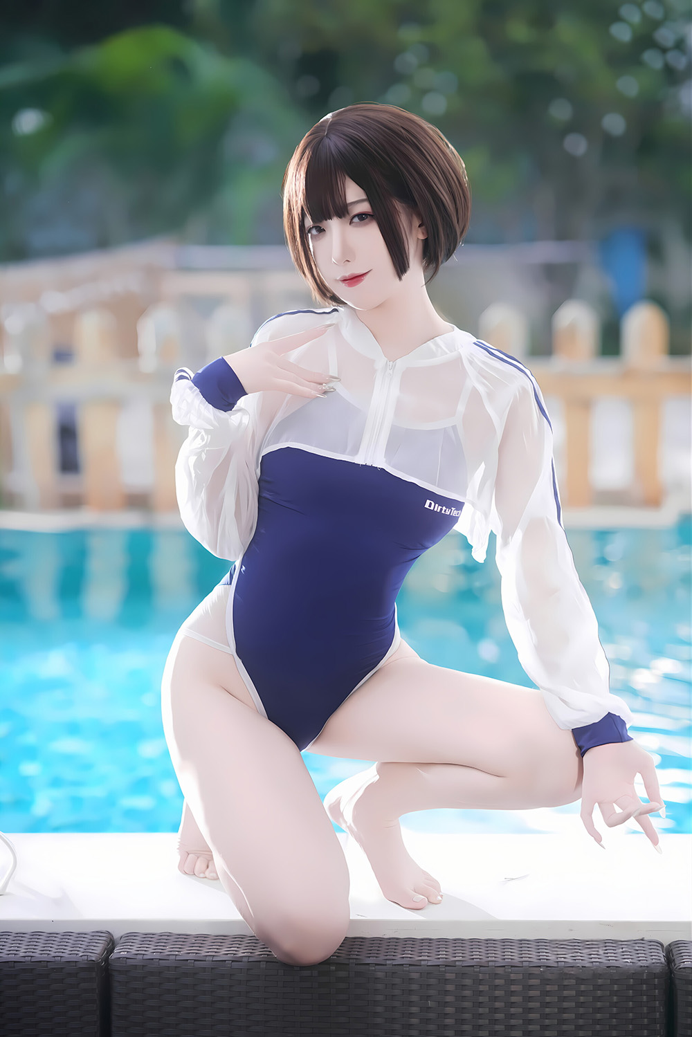 封疆疆v 小海月 竞泳[33P-216M]