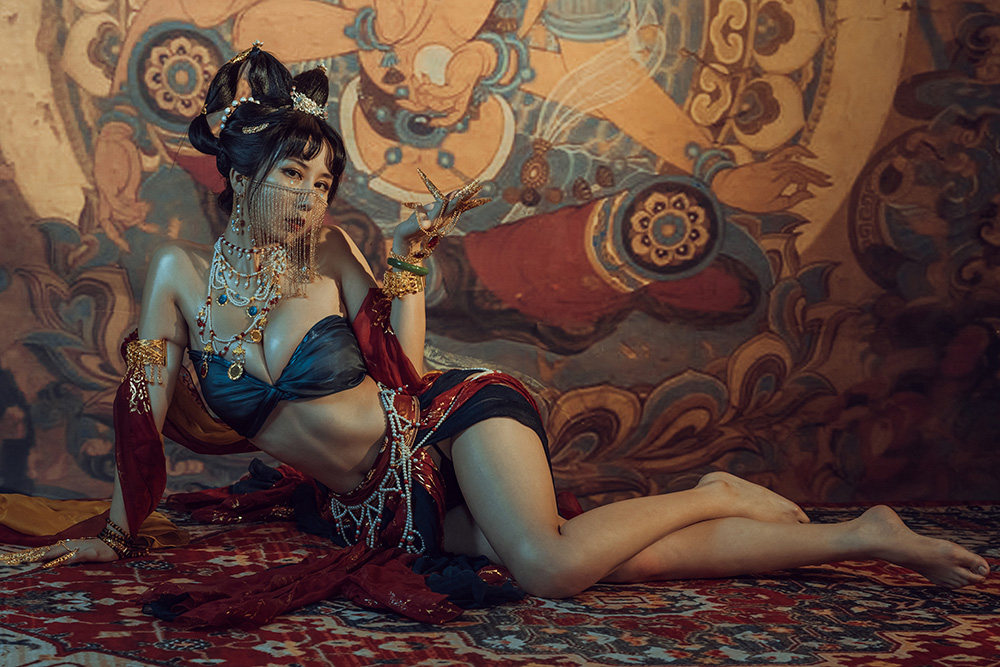 敦煌飞天、神明少女都是她！来自重庆Coser云溪溪凭啥火遍全网？-次元堂