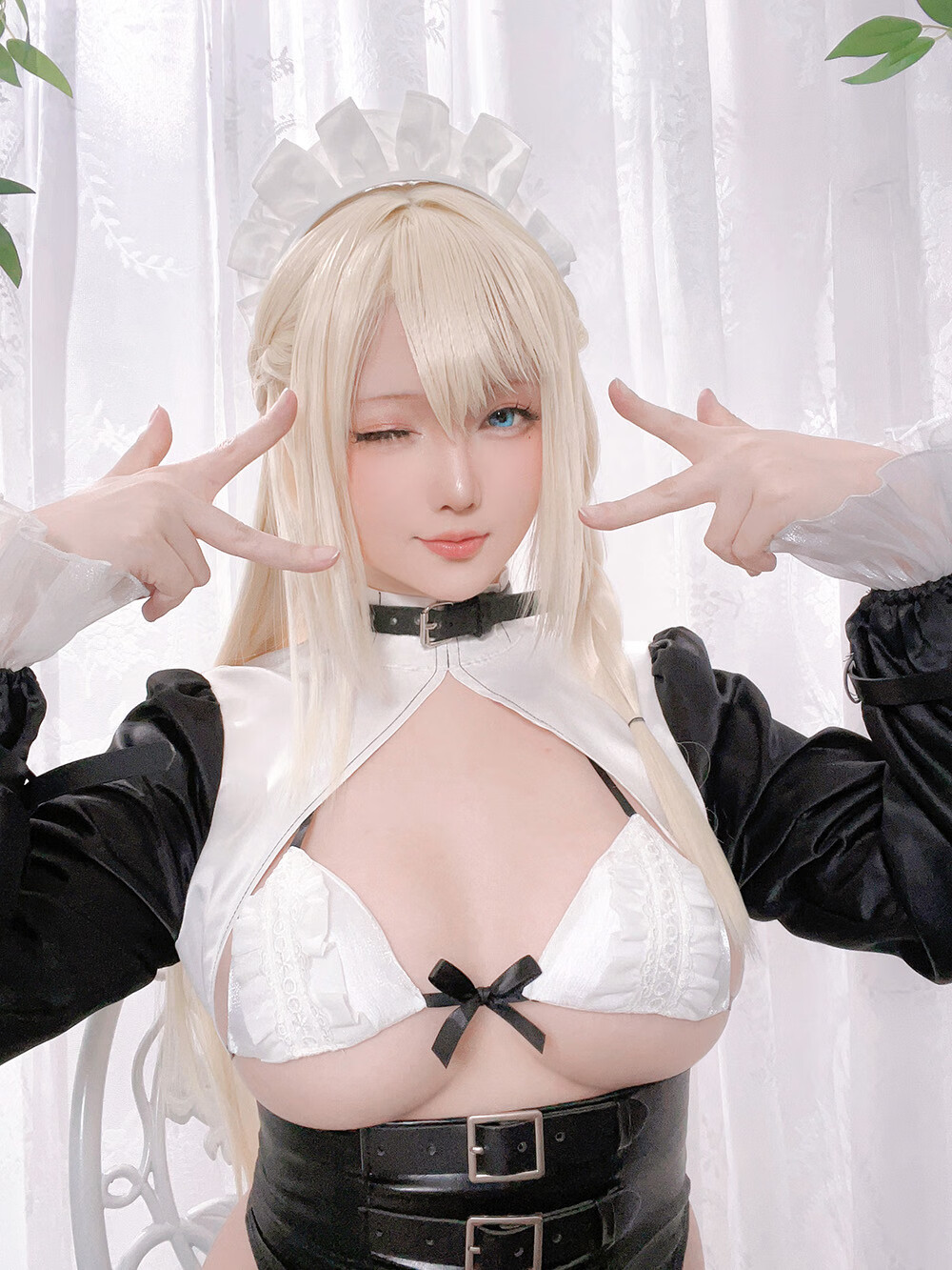 星之迟迟 碧蓝航线 可畏 [Azure Lane Sexy Maid][69P-386M]-次元堂