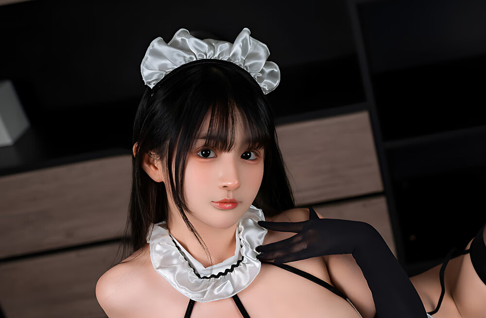 桜井宁宁 失眠冲剂 黑咝女仆[72P1V-452M]