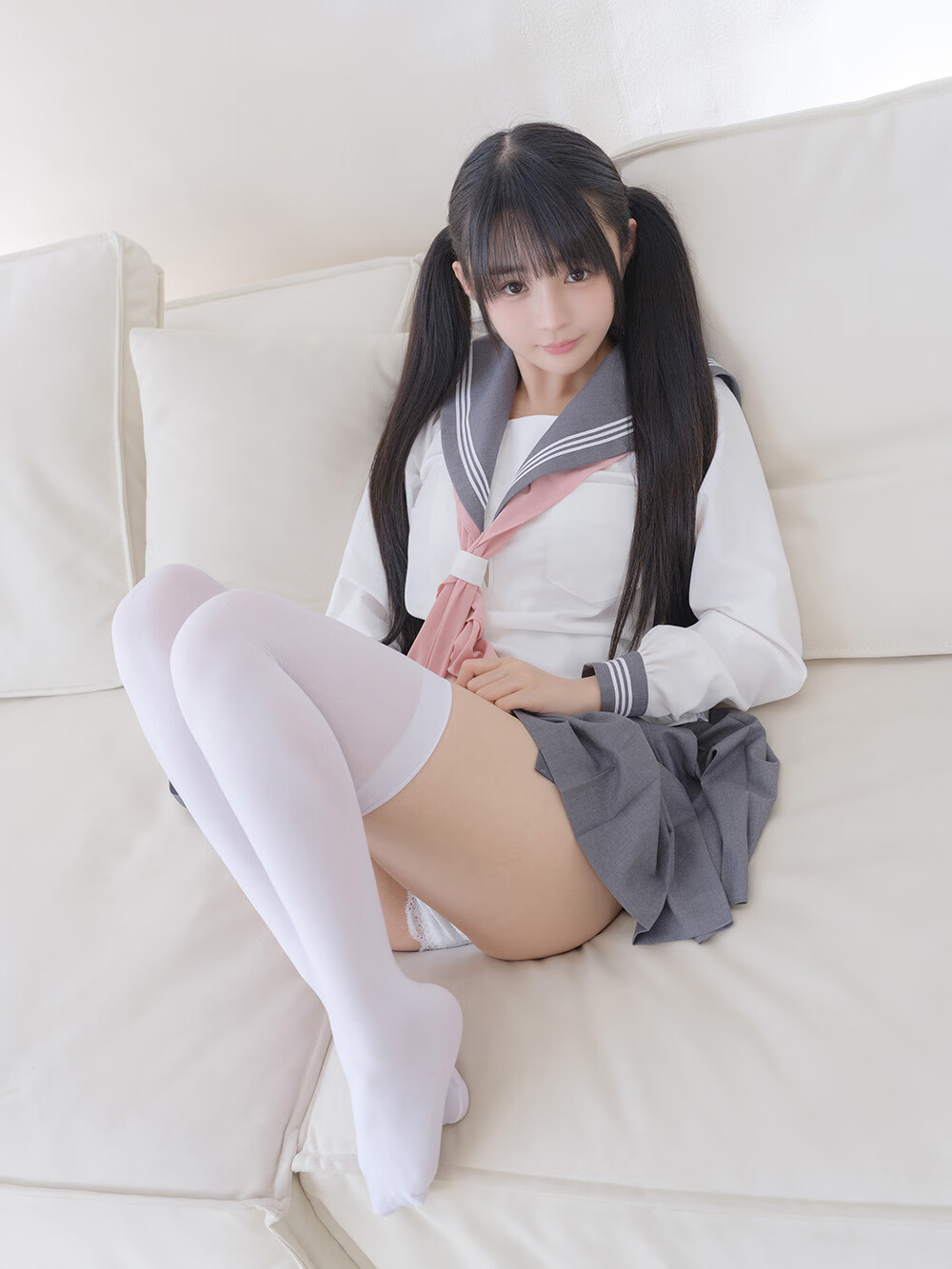 桜井宁宁 白丝JK[86P-311M]