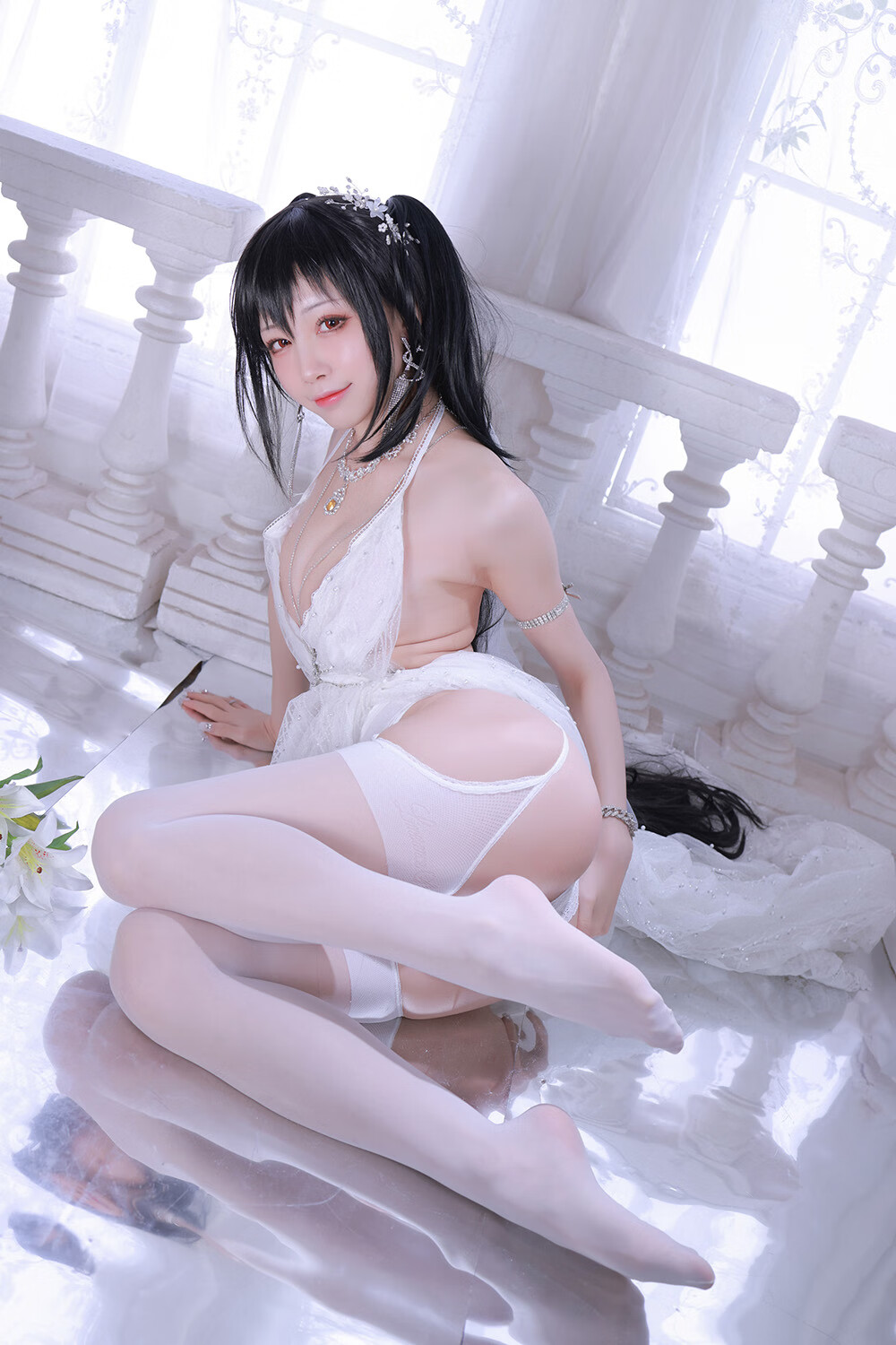 水淼aqua 大凤婚纱[85P-103MB]-次元堂