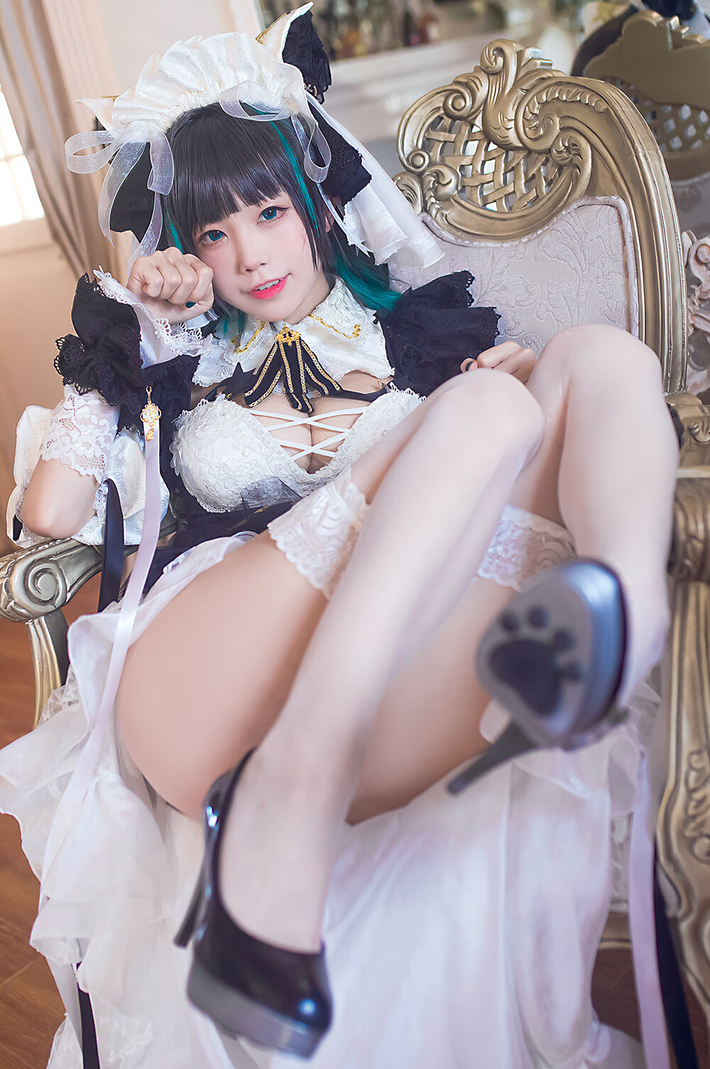 水淼Aqua 碧蓝航线 柴郡[35P-80M]-次元堂